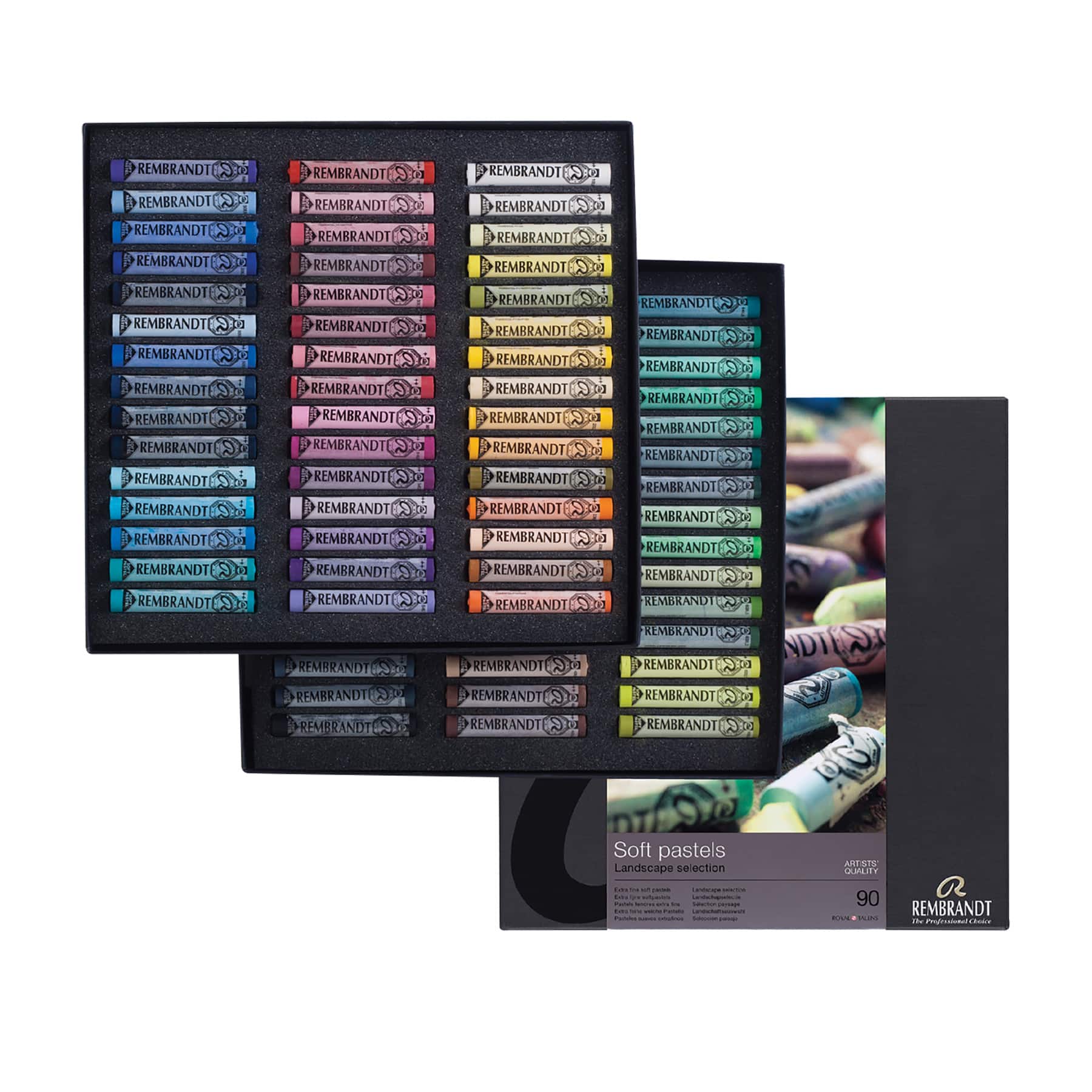 Rembrandt 90 Full Sticks General Soft Pastel Set