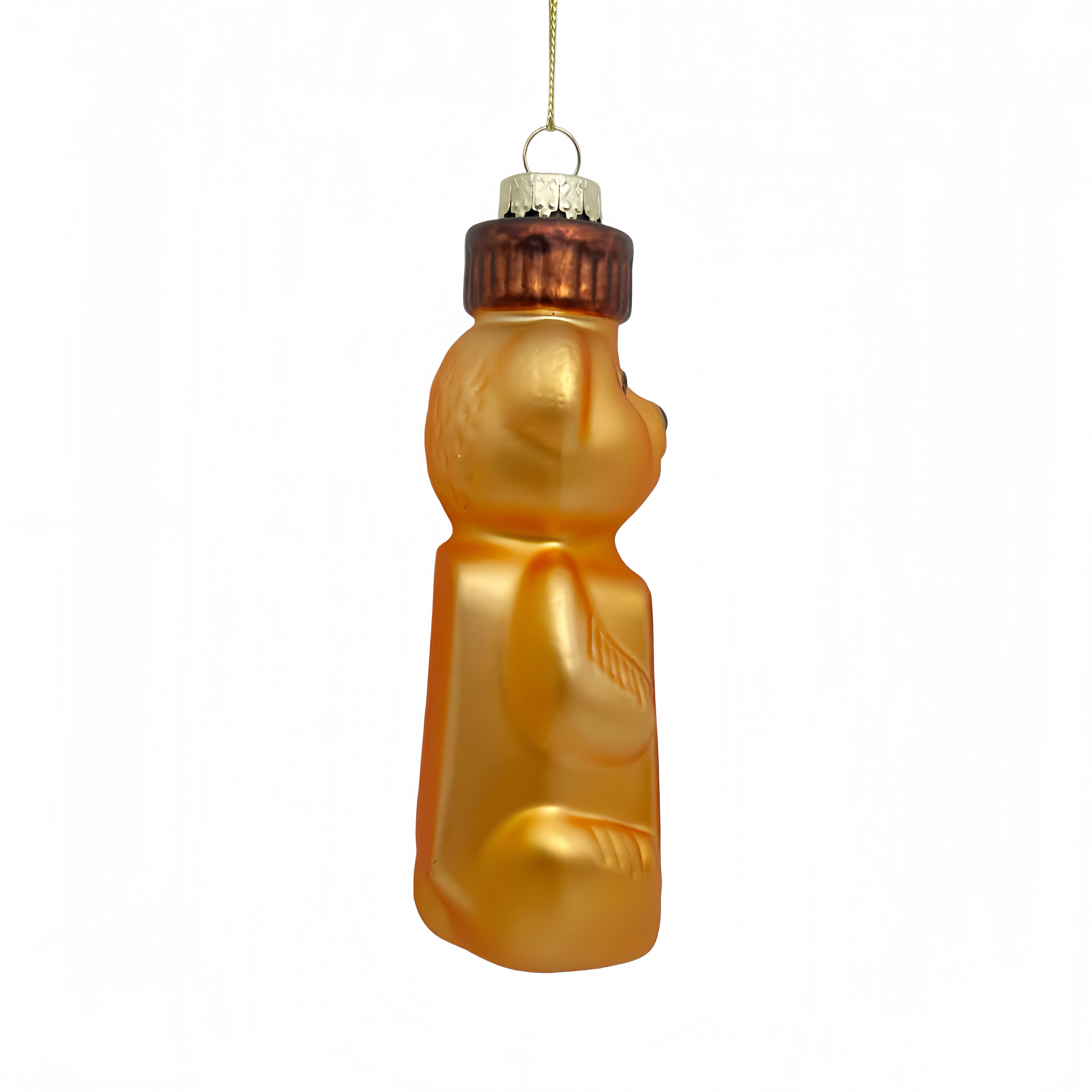 5" Honey Bear Glass Ornament by Ashland®