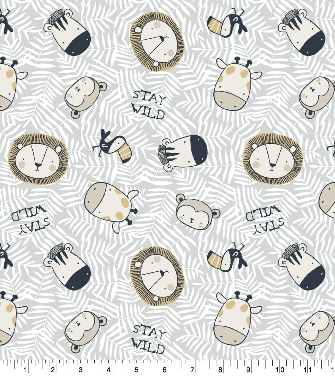 Springs Creative Stay Wild Cotton Fabric