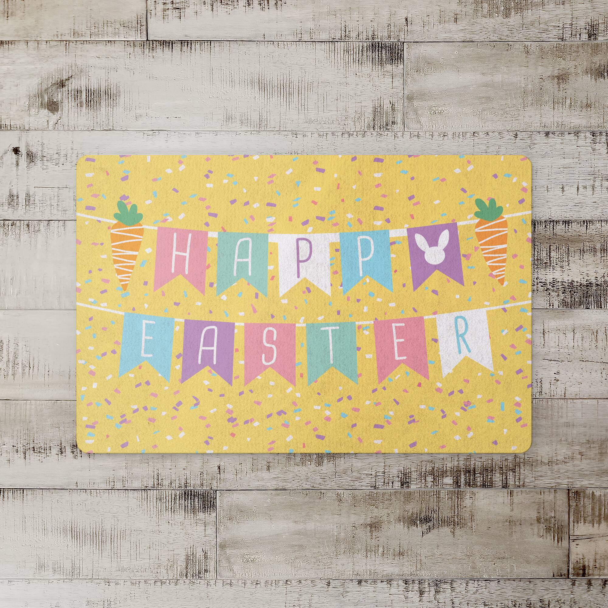 Easter Banner 27" x 18" Floor Mat