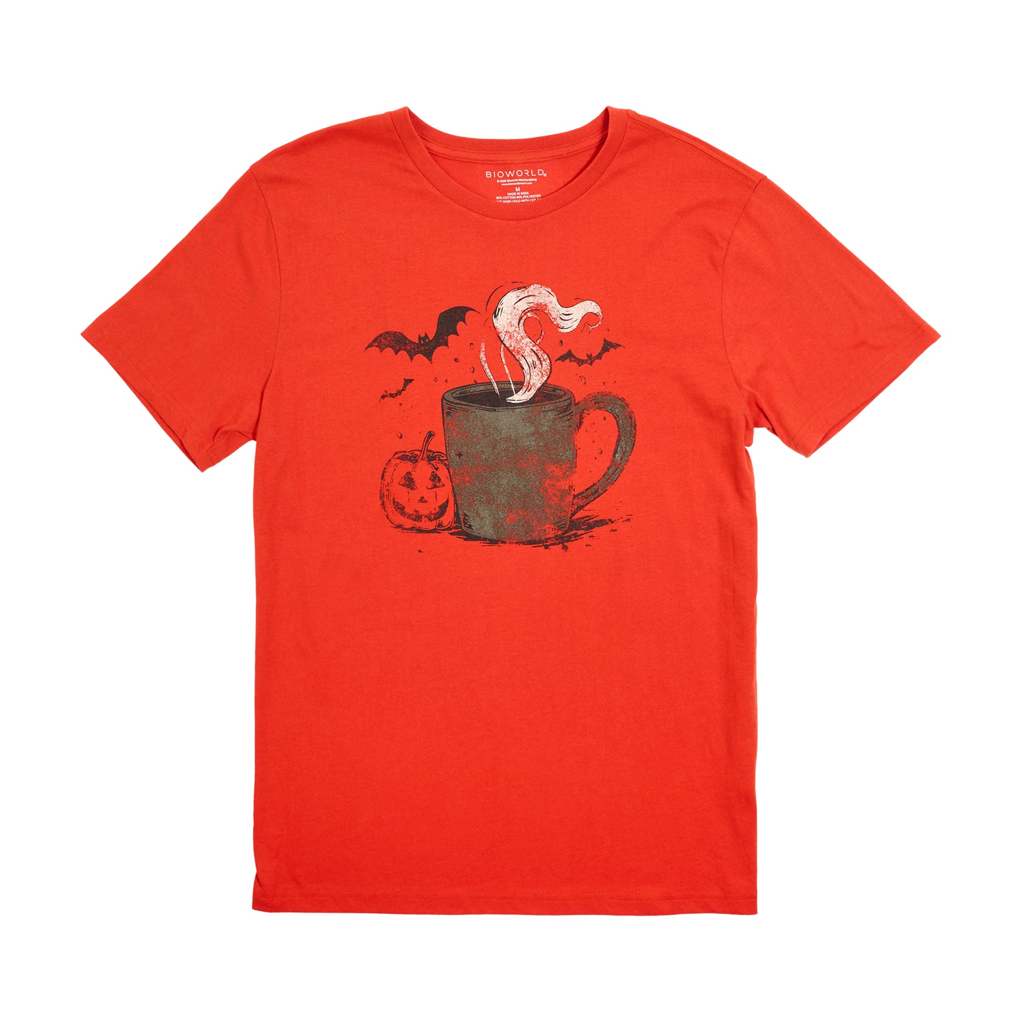 Spooky Coffee Adult T-Shirt