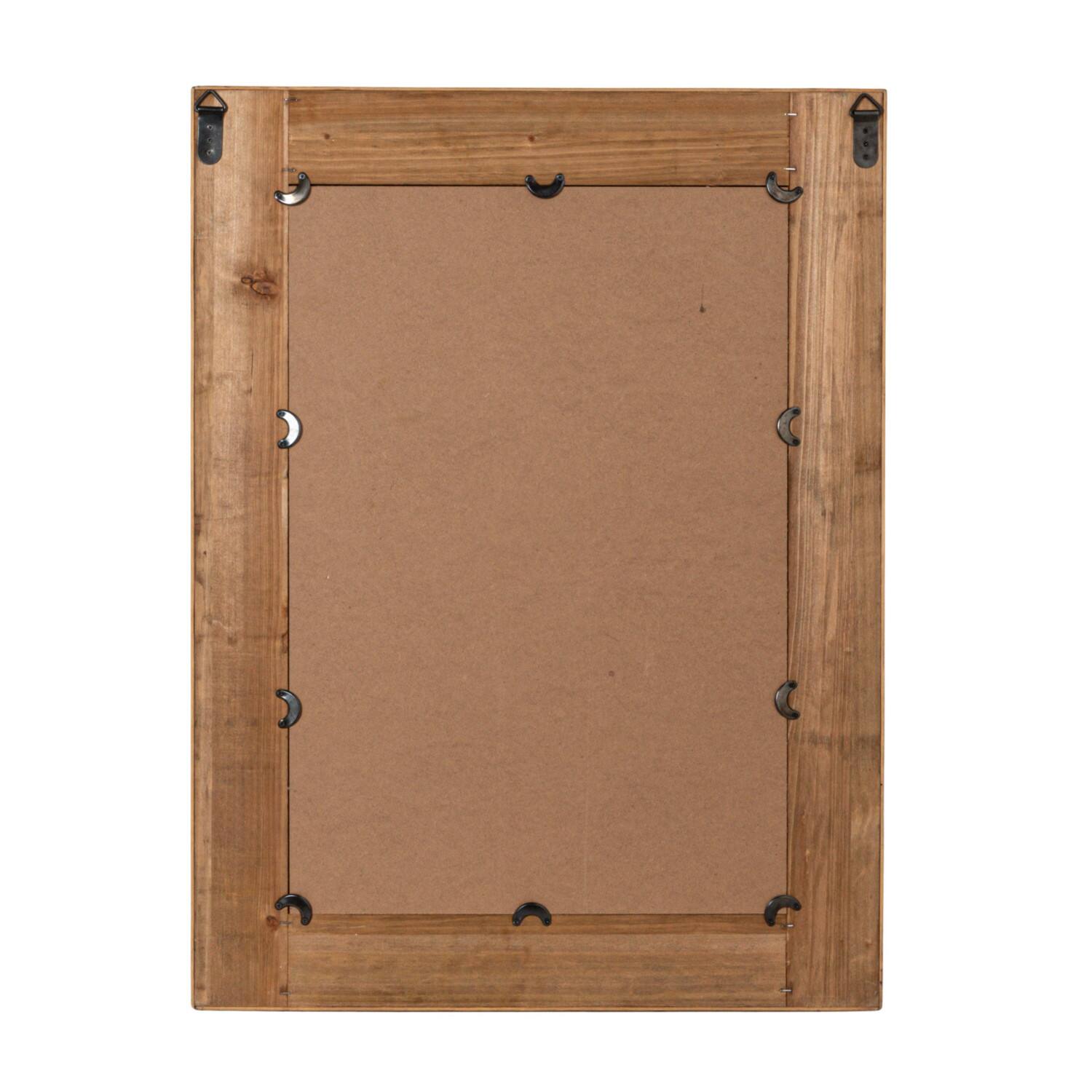 Hello Honey® 31" Natural Rattan Framed Wall Mirror