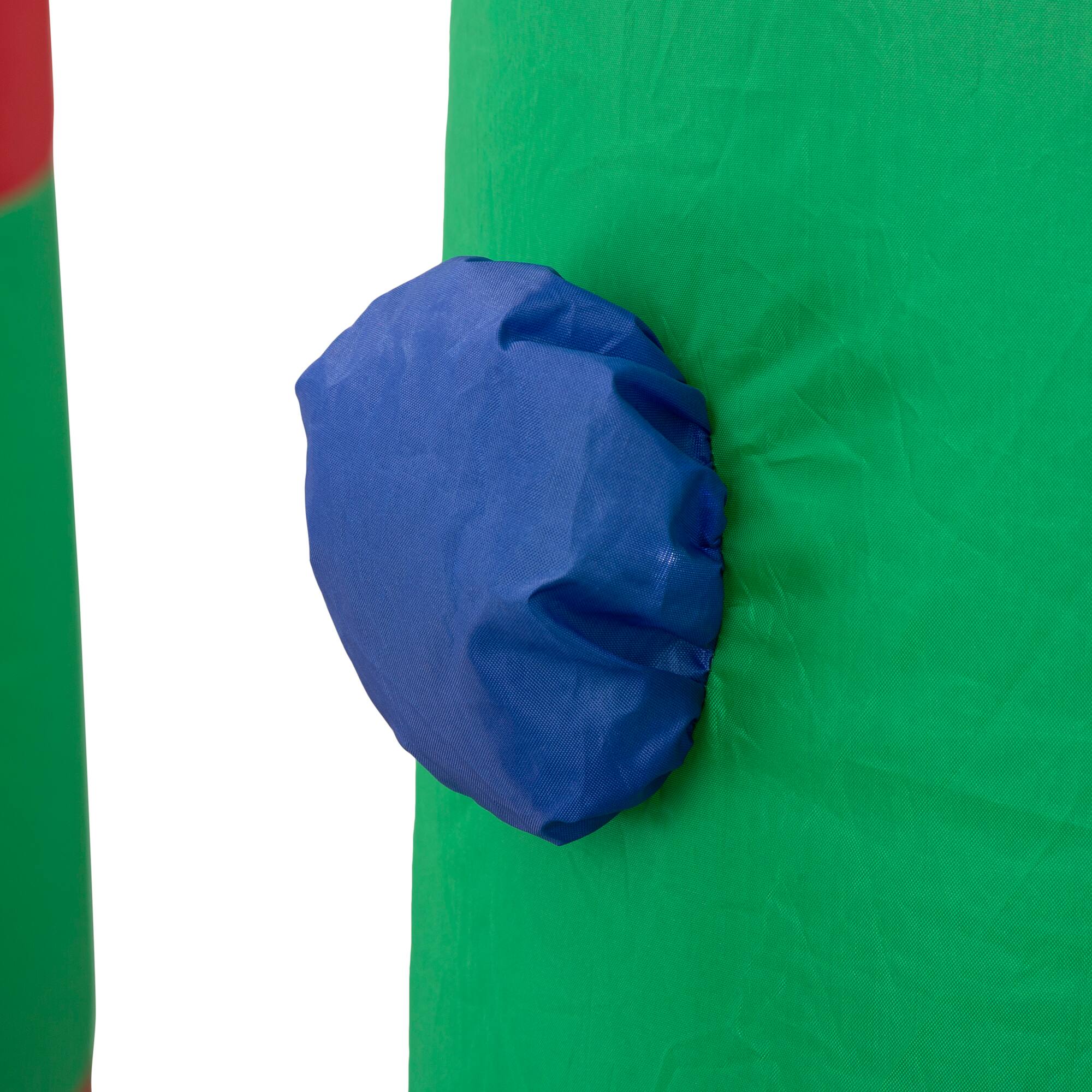 Glitzhome® 8ft. Inflatable Santa Snowman Gate Arch