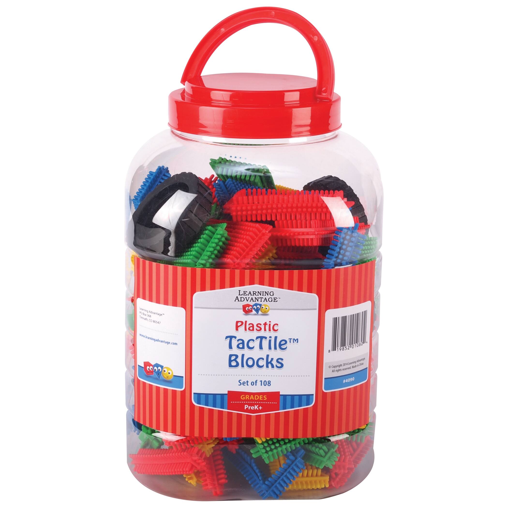 TacTile™ Blocks, 108 Pieces