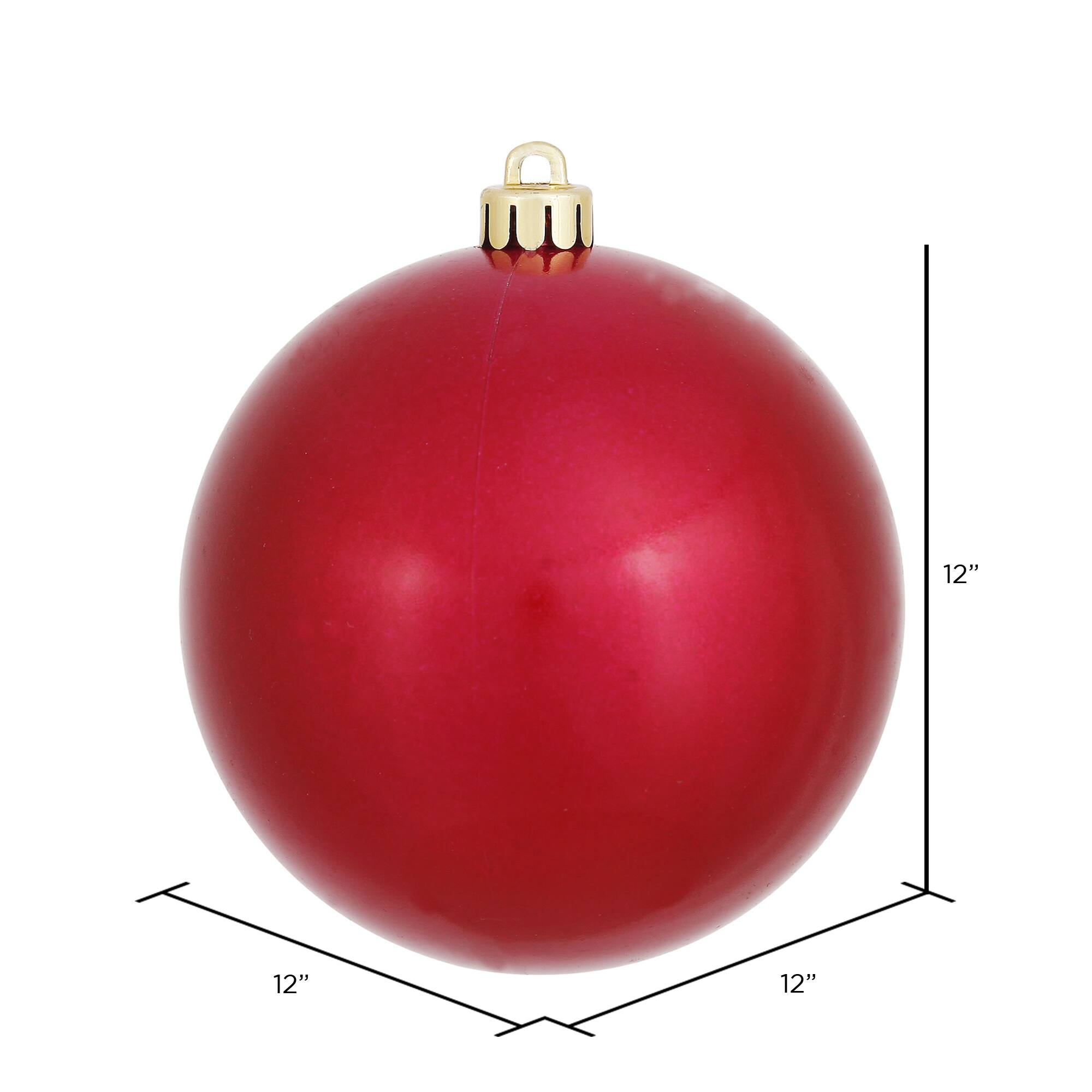 Vickerman 12" Candy Ball Ornament