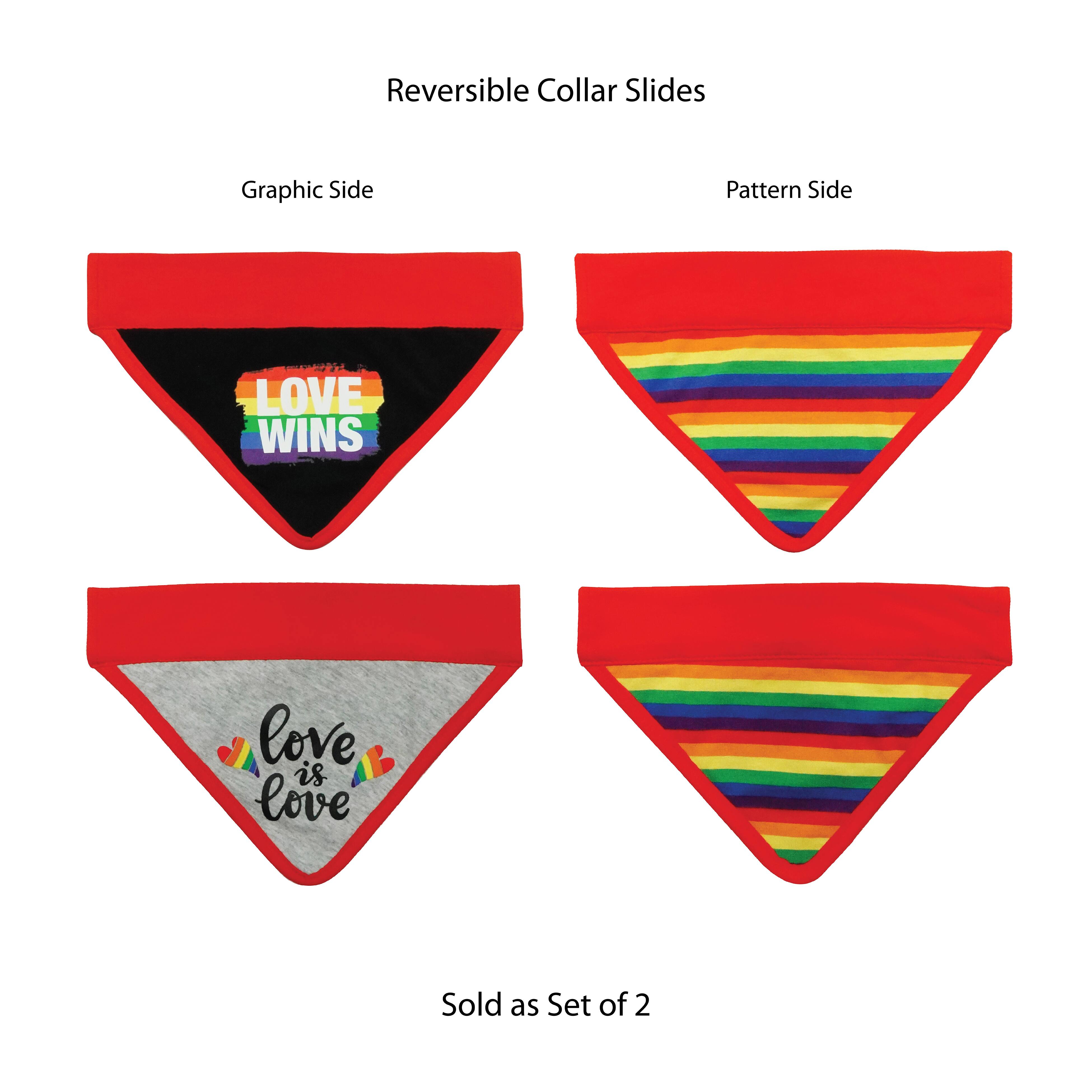 Best Furry Friends Pride Bandana Slide L-XL