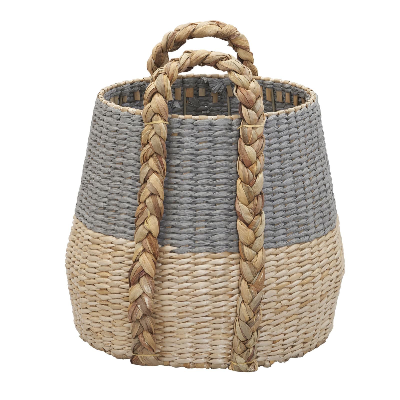 Household Essentials Cattail & Paper Terra Basket