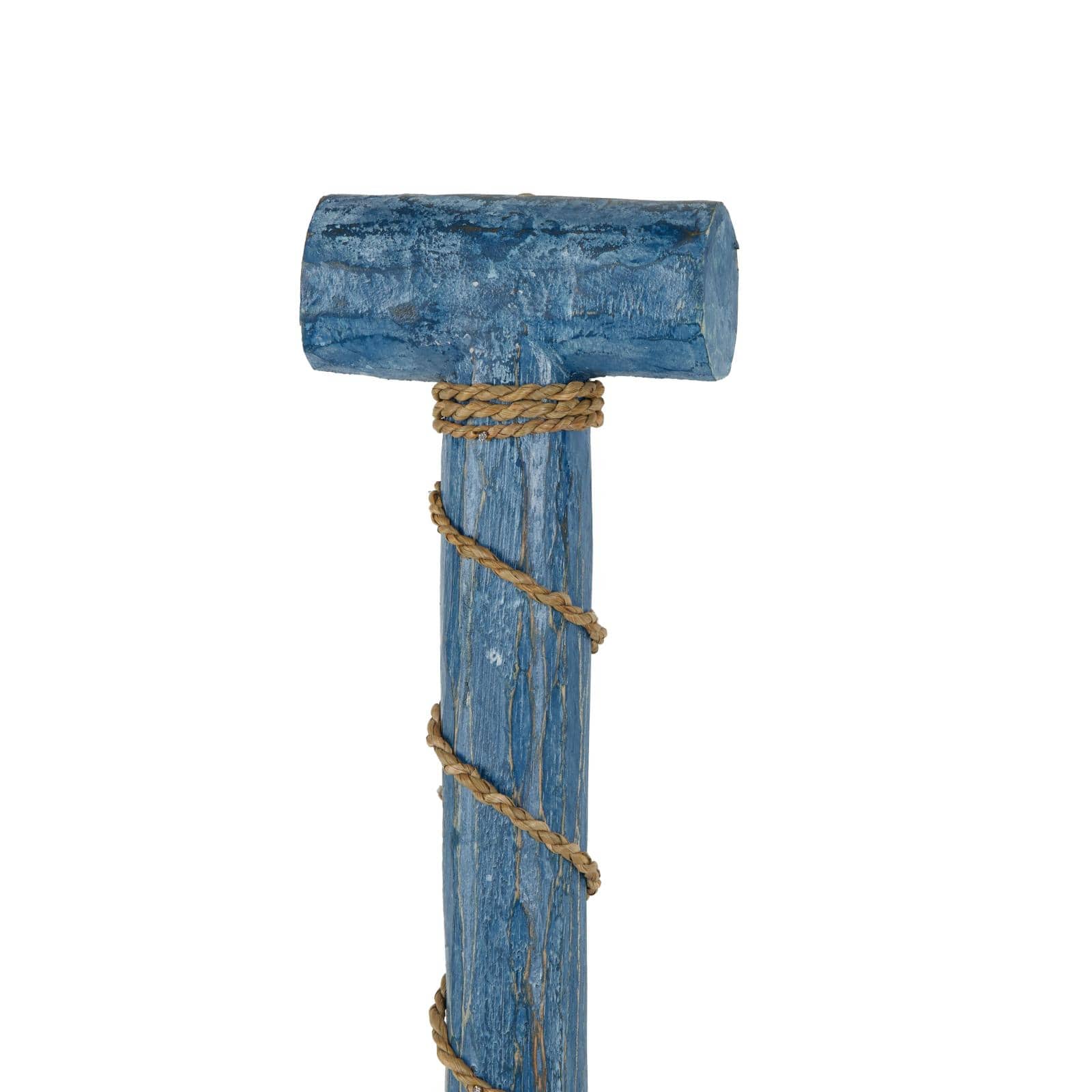 48" Blue Wood Paddle Home Wall Décor
