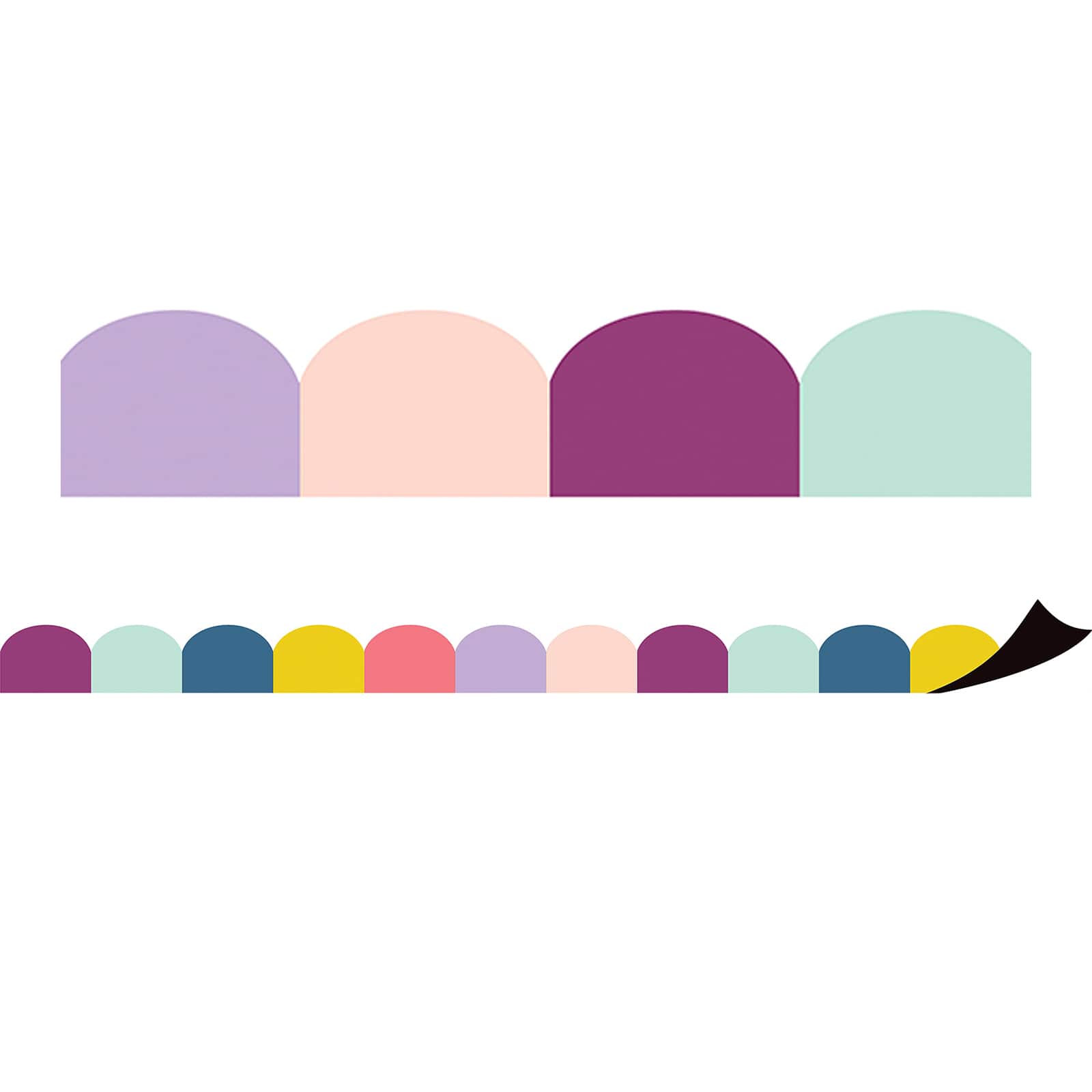 Teacher Created Resources Oh Happy Day Scalloped Magnetic Border, 48ft.
