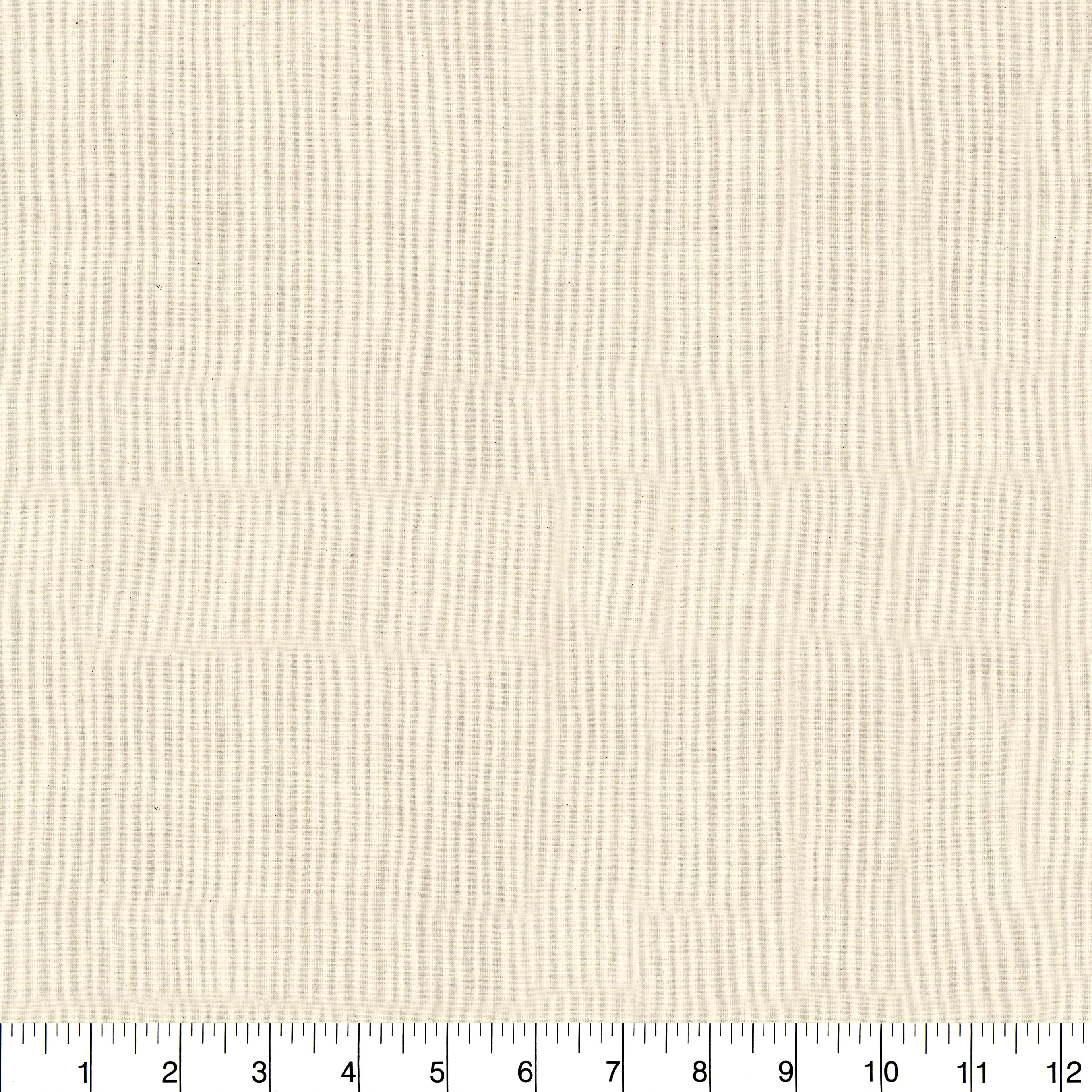 Fabric Traditions Off-White Unbleached Muslin Cotton Fabric
