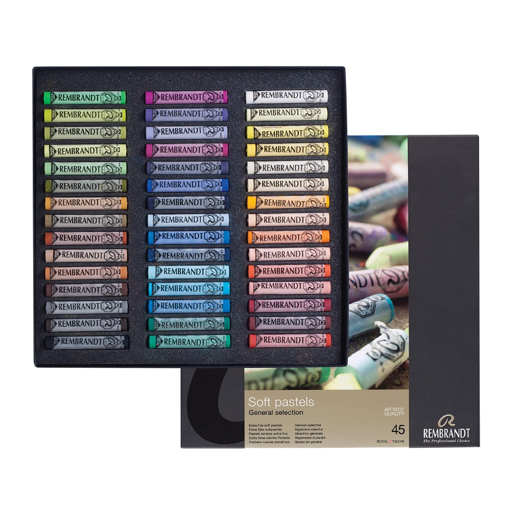 Rembrandt 45 Color General Selection Soft Pastel Set | Michaels