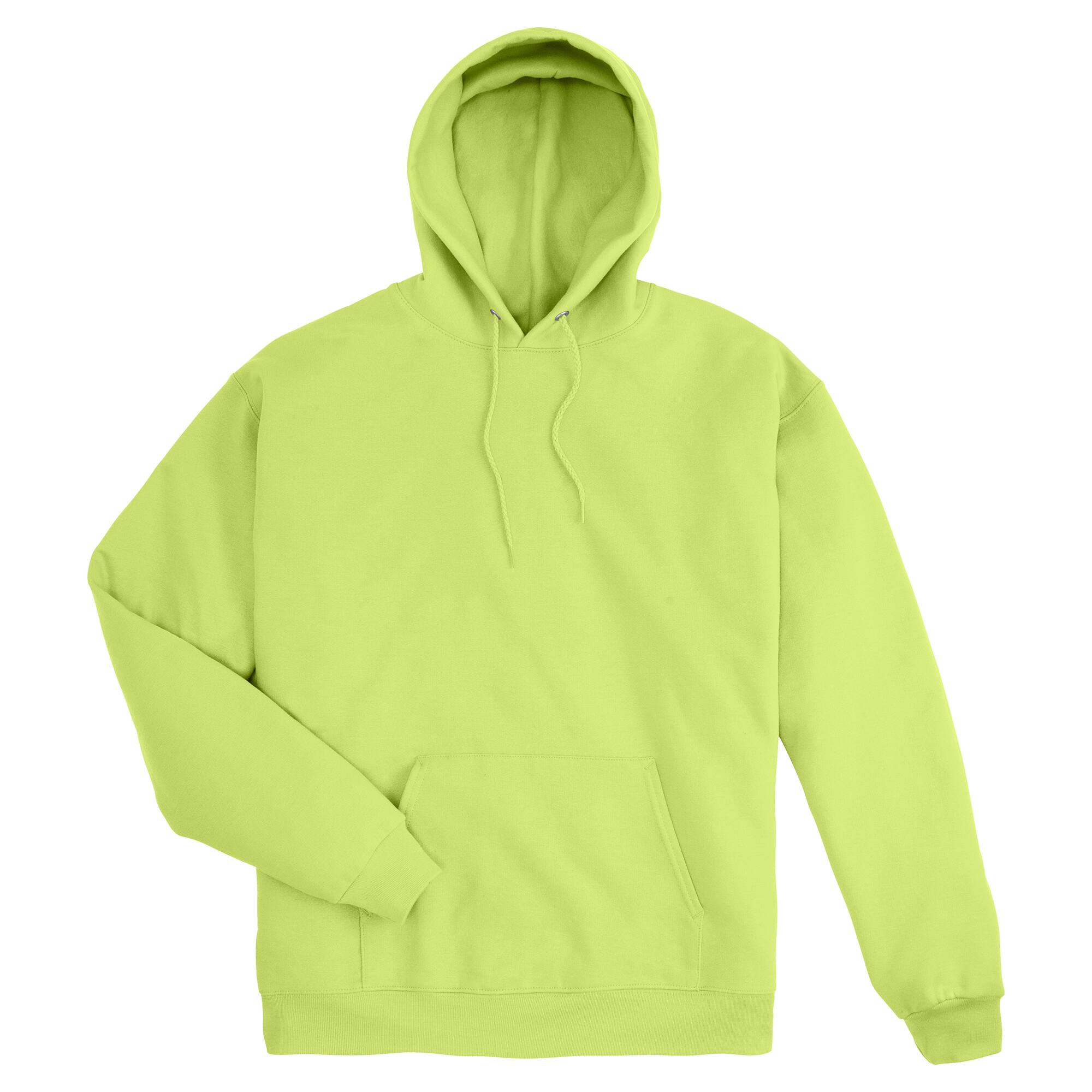 Hanes EcoSmart Pullover Men's Fleece Hoodie in Safety Green | Large | Michaels®