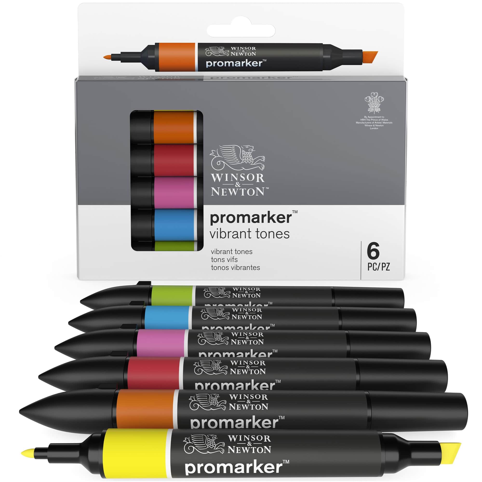 Winsor & Newton® ProMarker™ Vibrant Tones Marker Set
