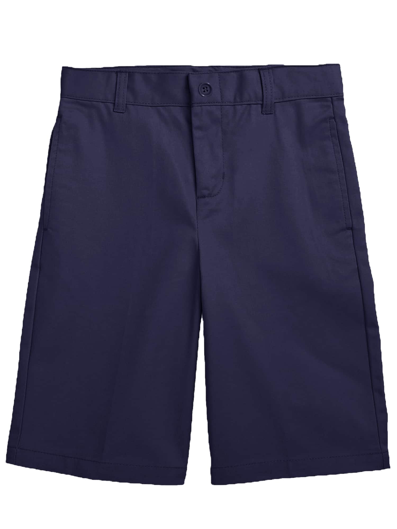 Galaxy by Harvic Boys Stretch Cotton Chino Shorts in Navy Blue | 5 | Michaels&reg;