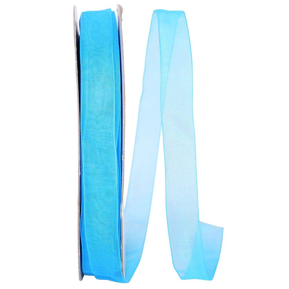JAM Paper 5/8" x 100yd. Chiffon Mono Sheer Ribbon