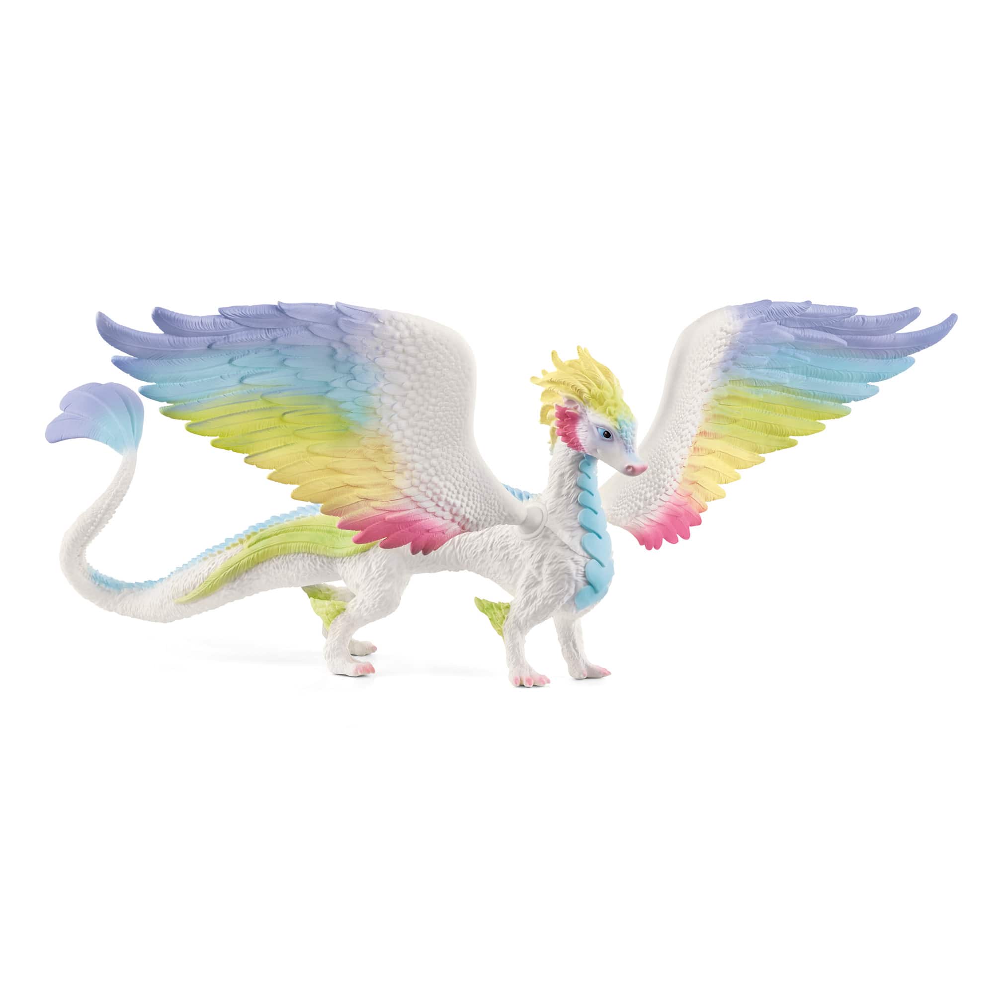 schleich® Bayala® Rainbow Dragon Collectible Figurine with 13" Wingspan