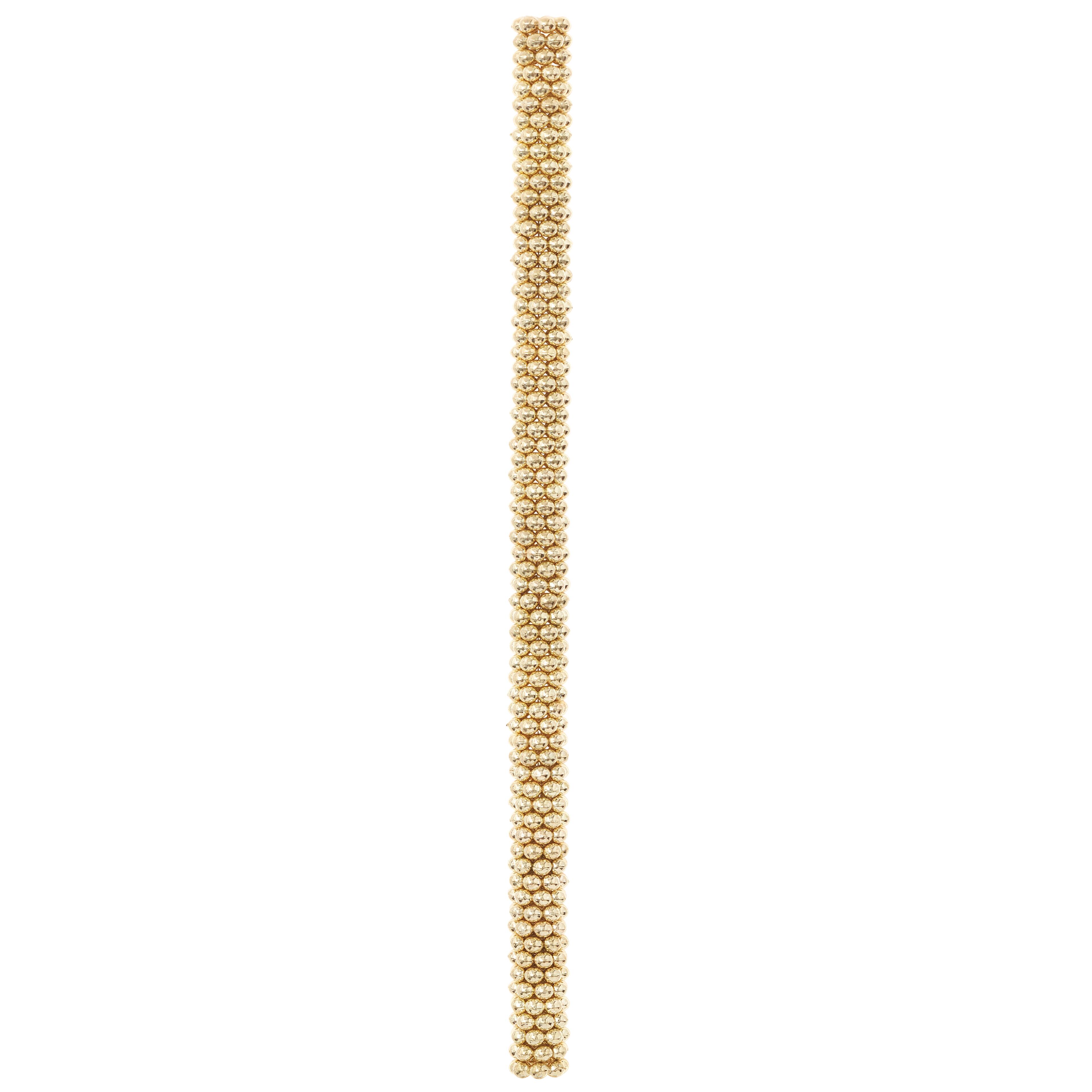 Gold Bump Metal Rondelle Beads, 8mm by Bead Landing™