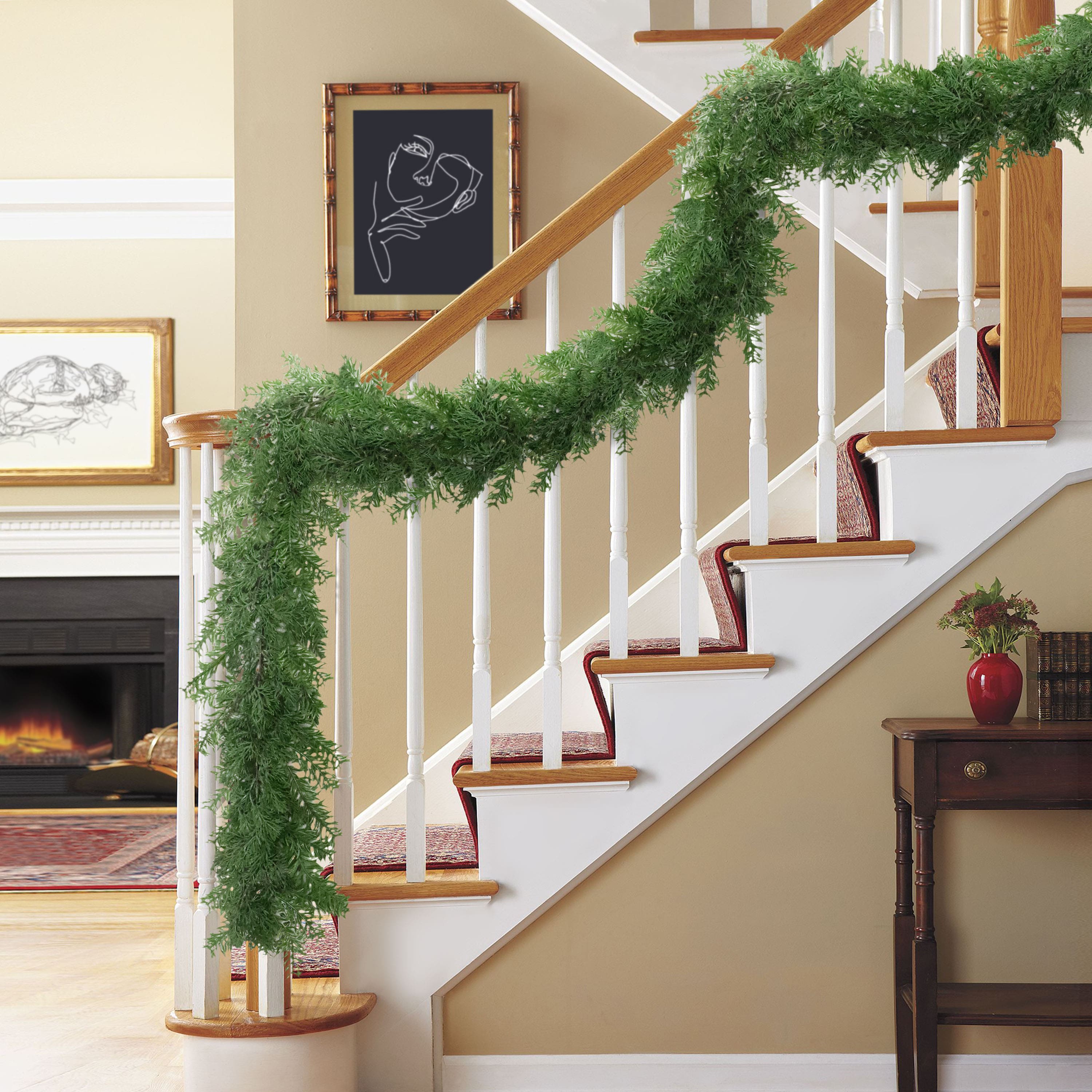 9ft. Artificial Christmas Garland with Soft Branch Tips