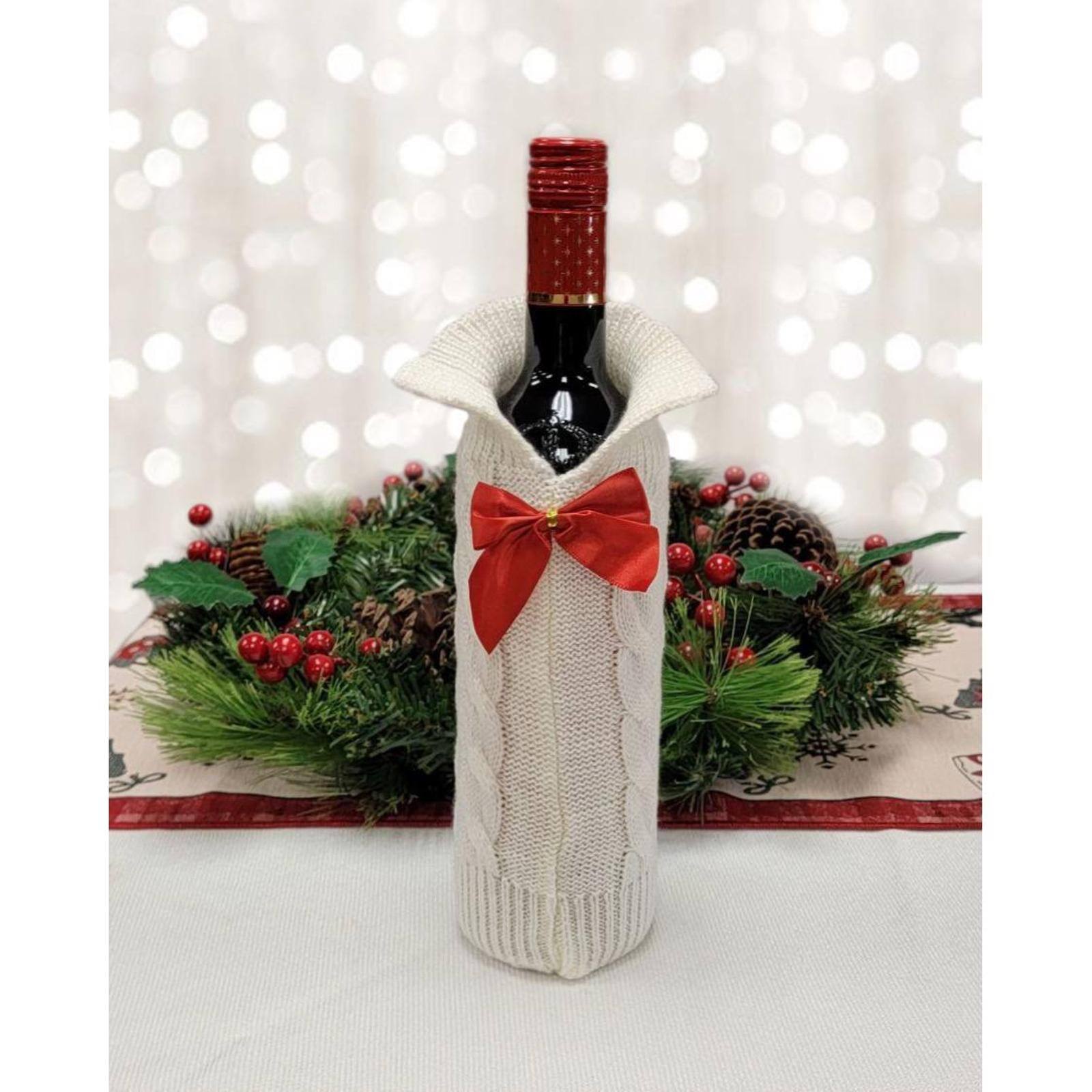 Wizardi 8.27" x 11.69" Christmas Bottle Cover
