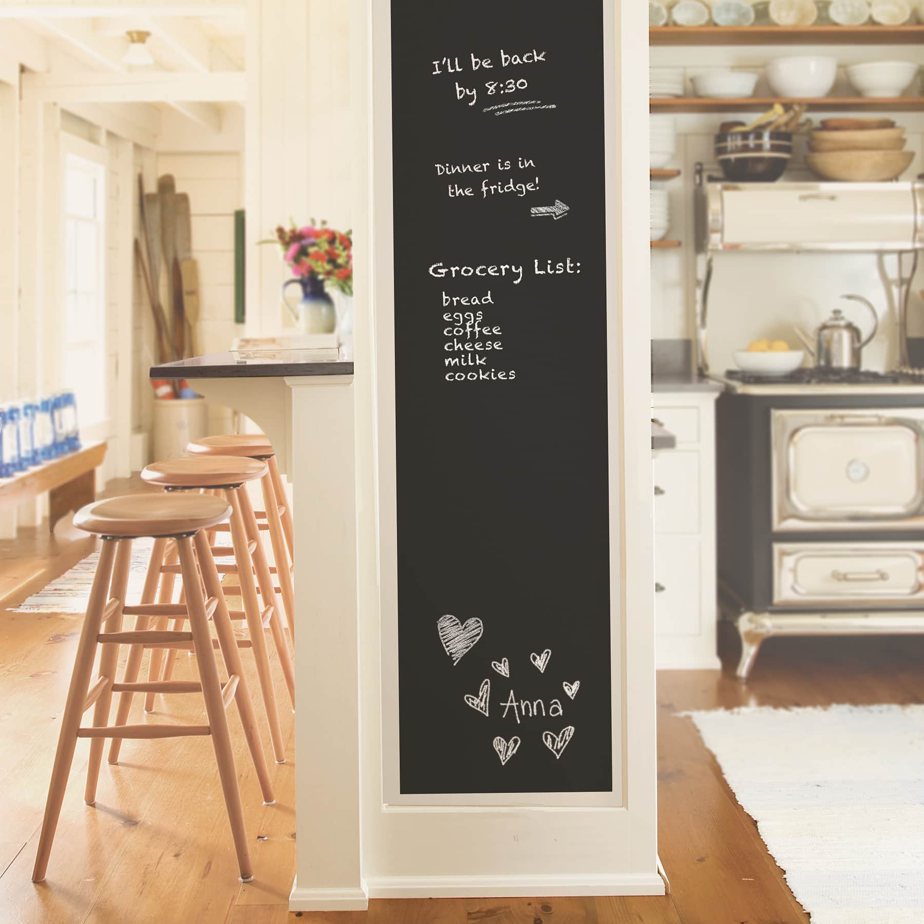 NuWallpaper Vintage Chalkboard Peel & Stick Wallpaper
