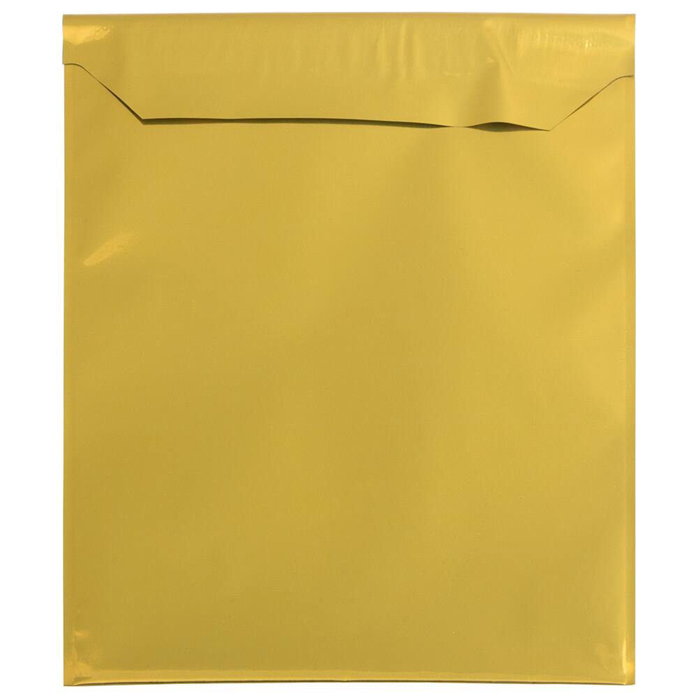 JAM Paper 6.25" x 7.875" Open End Foil Envelopes with Self Adhesive Closure