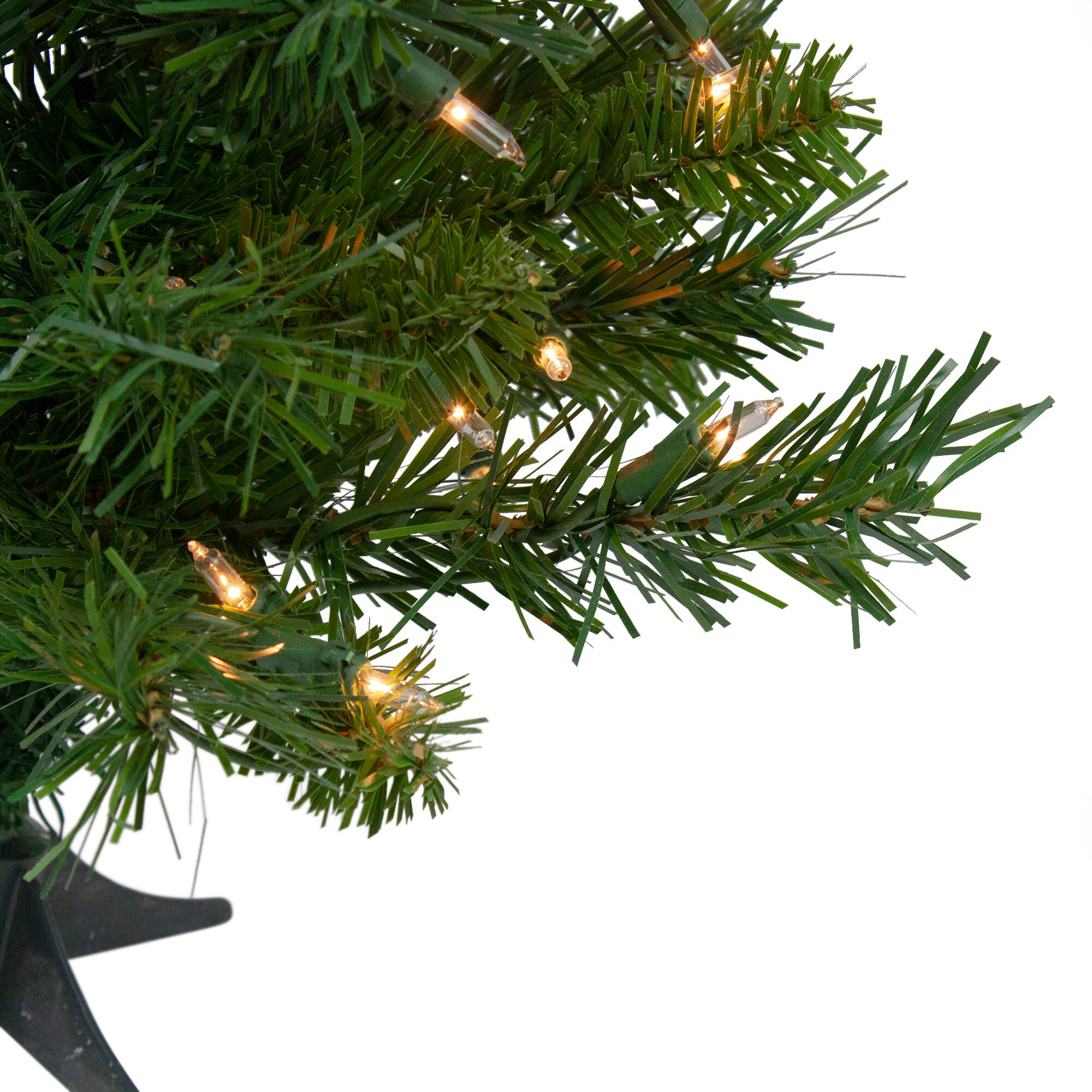 2ft. Pre-Lit Royal Pine Artificial Christmas Tree, Clear Lights