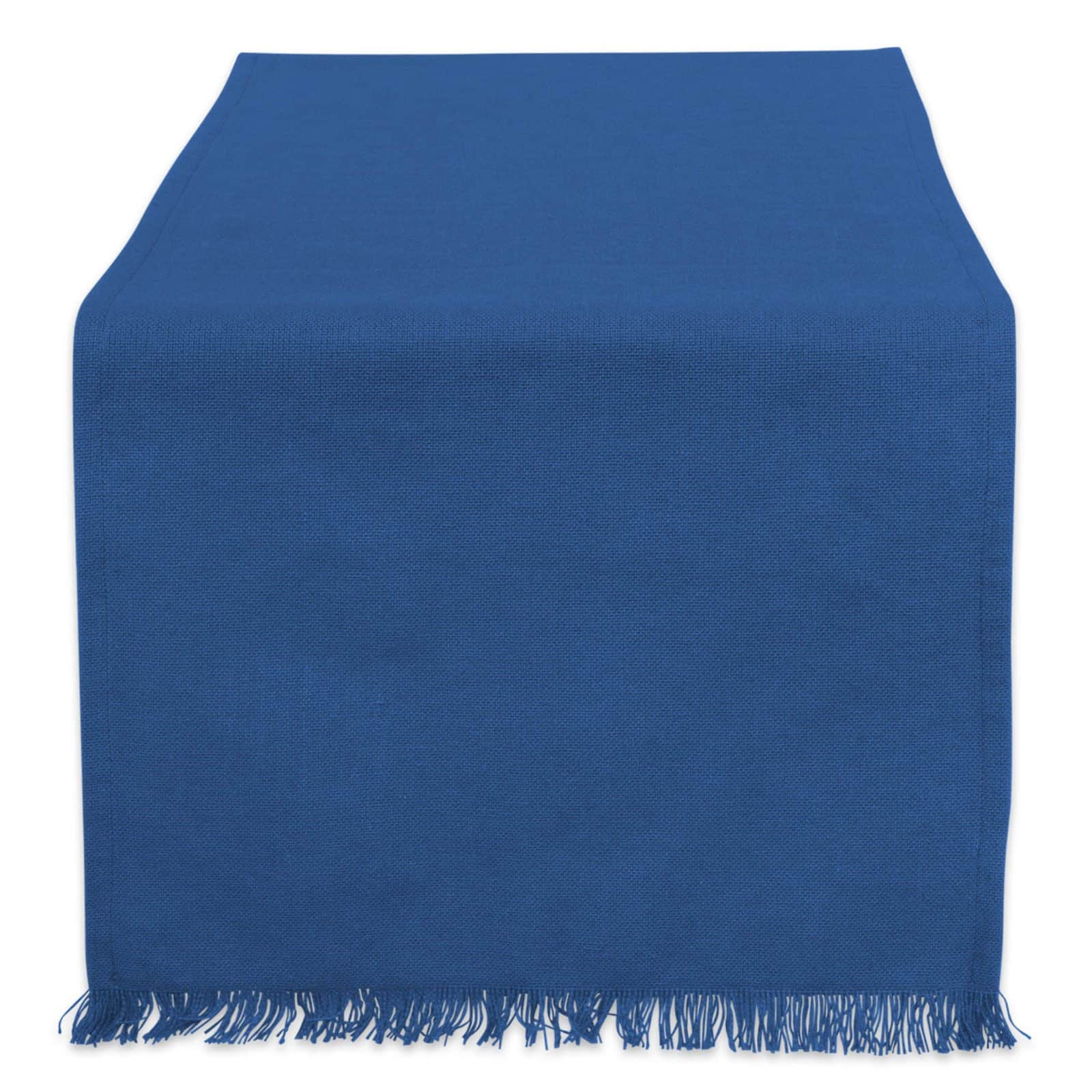 DII® 72" Solid Heavyweight Fringed Table Runner