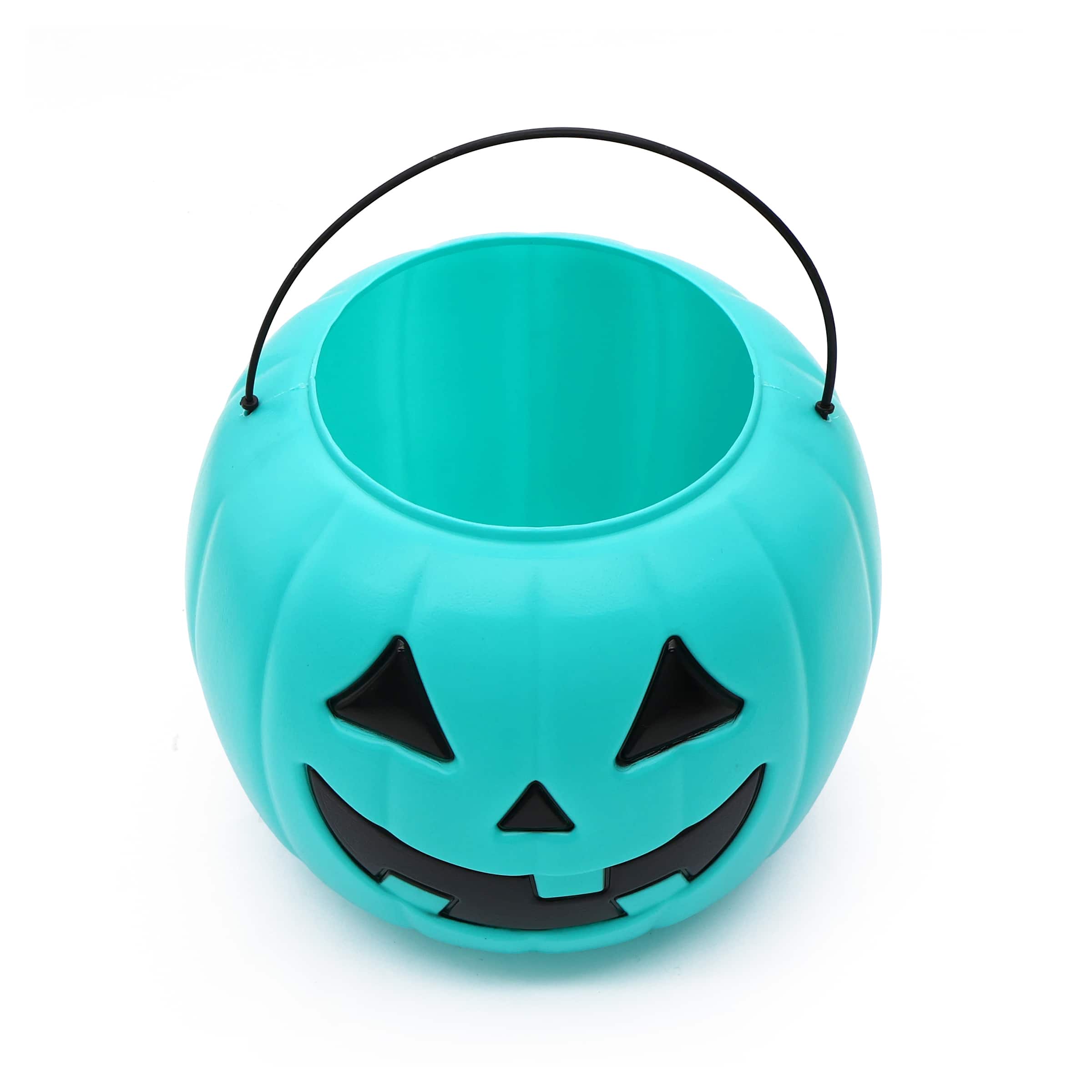 Halloween Teal Jack-o'-Lantern Bucket by Creatology™