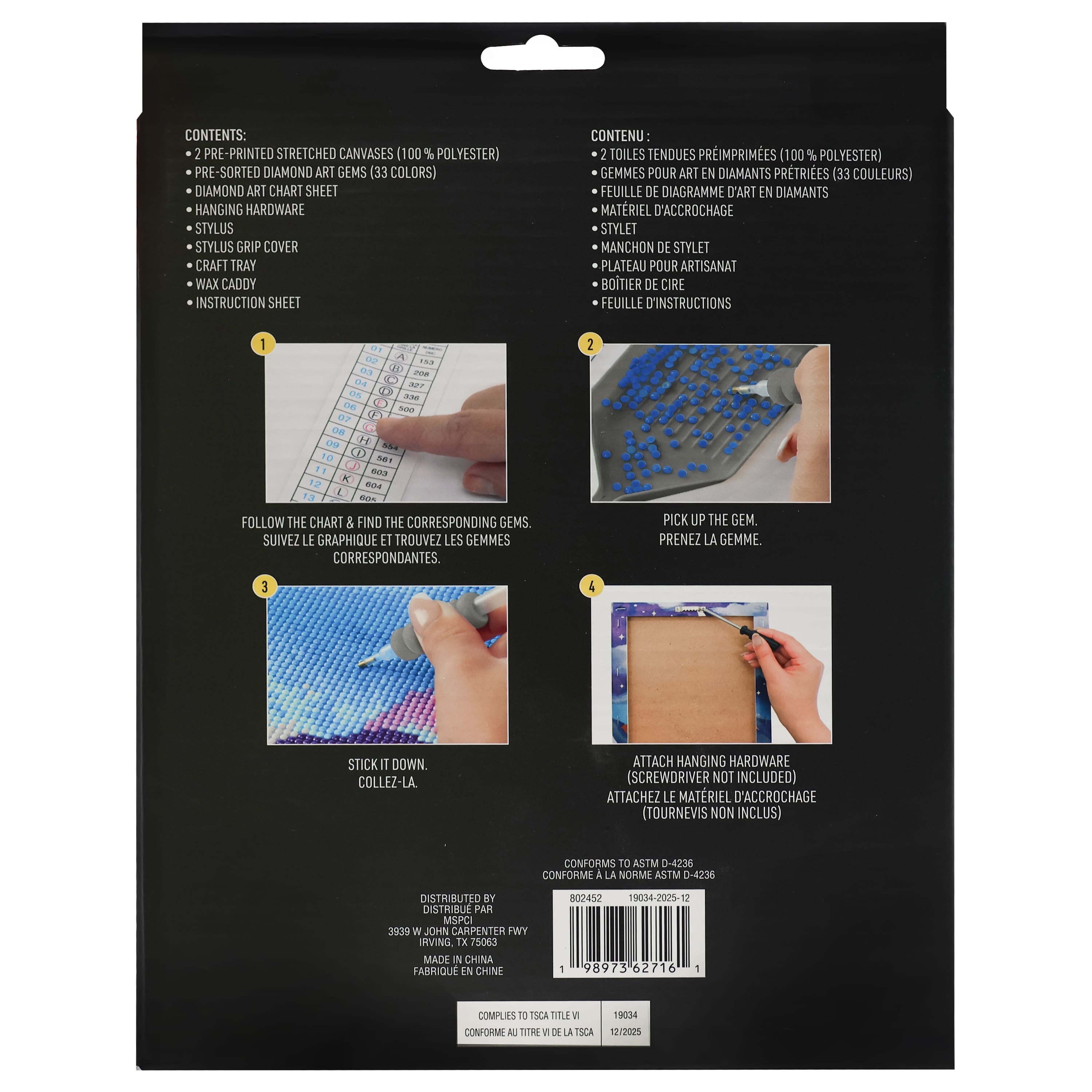 8" x 10" Citrus Trees Diamond Art Kit by Make Market®