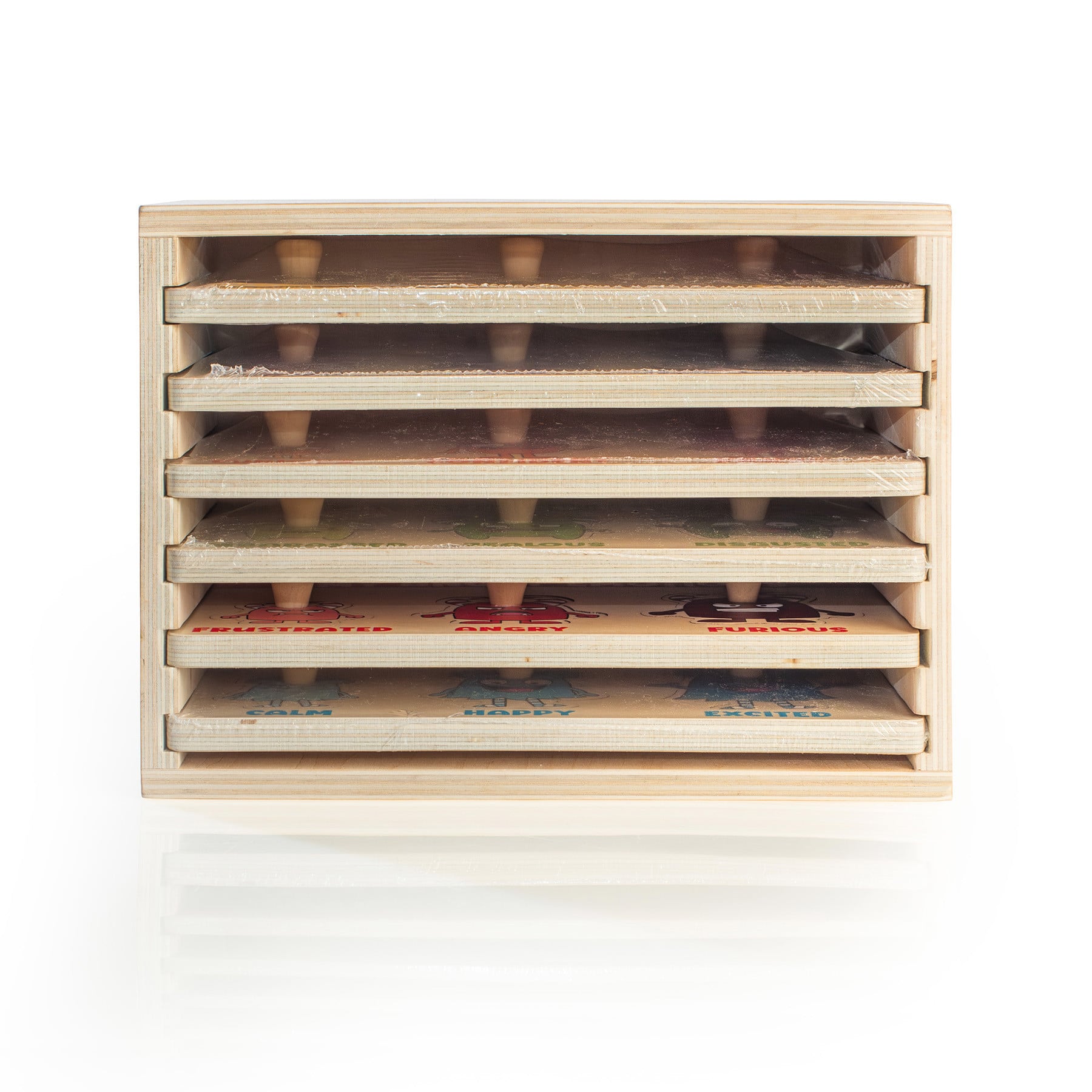 My Emotion Levels Peg Puzzle Set