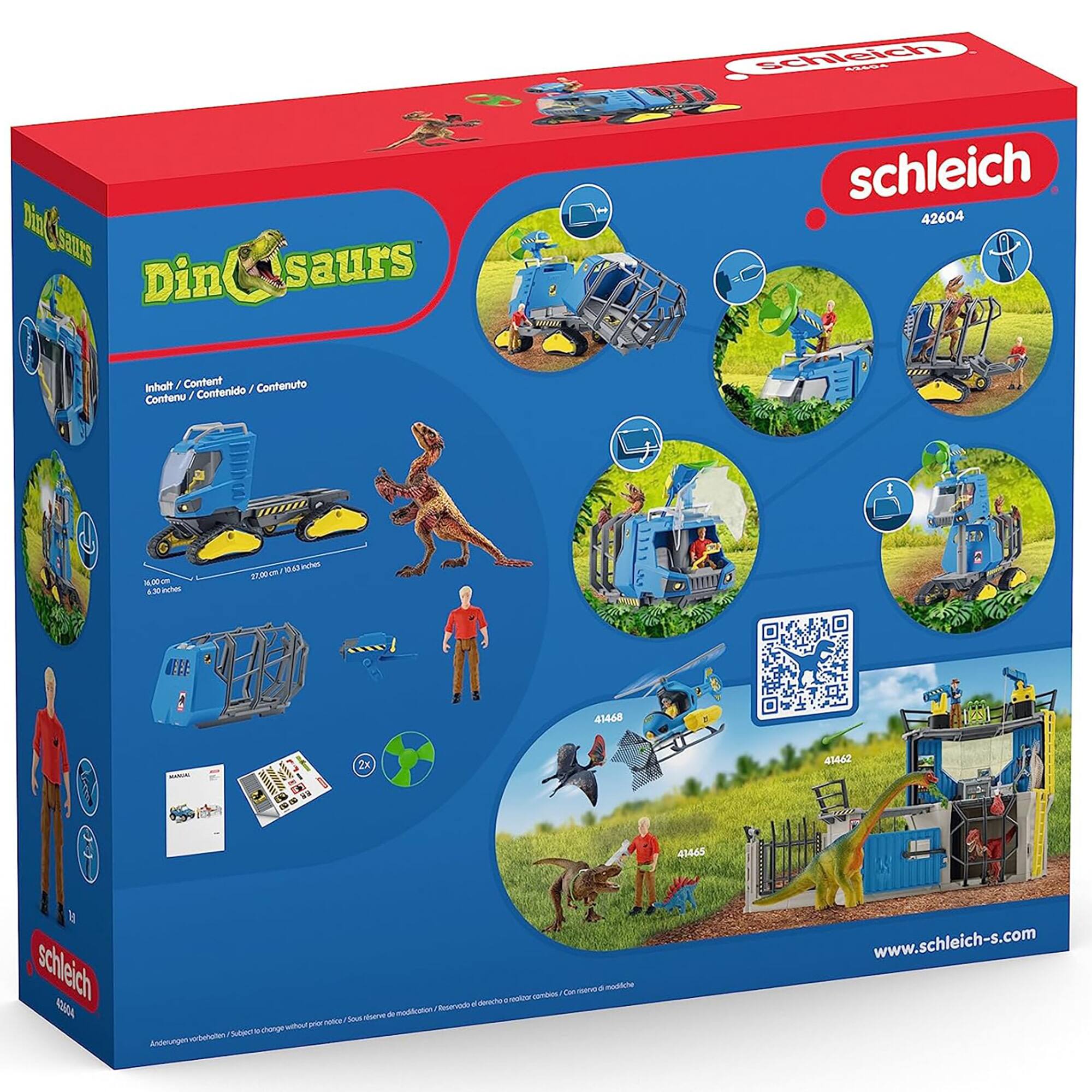 Schleich Dinosaurs Track Vehicle