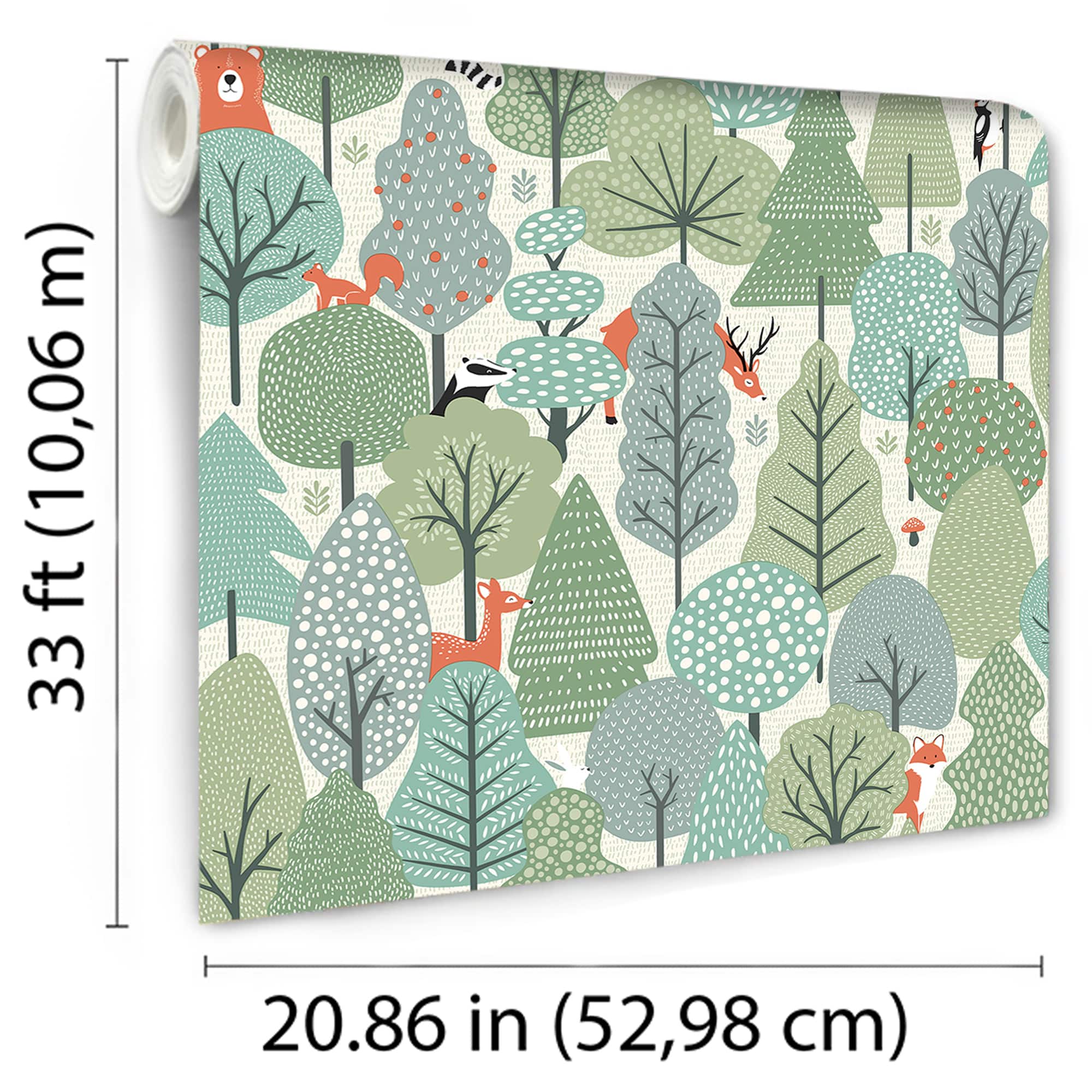Designs Direct Enchanted Forest Wallpaper