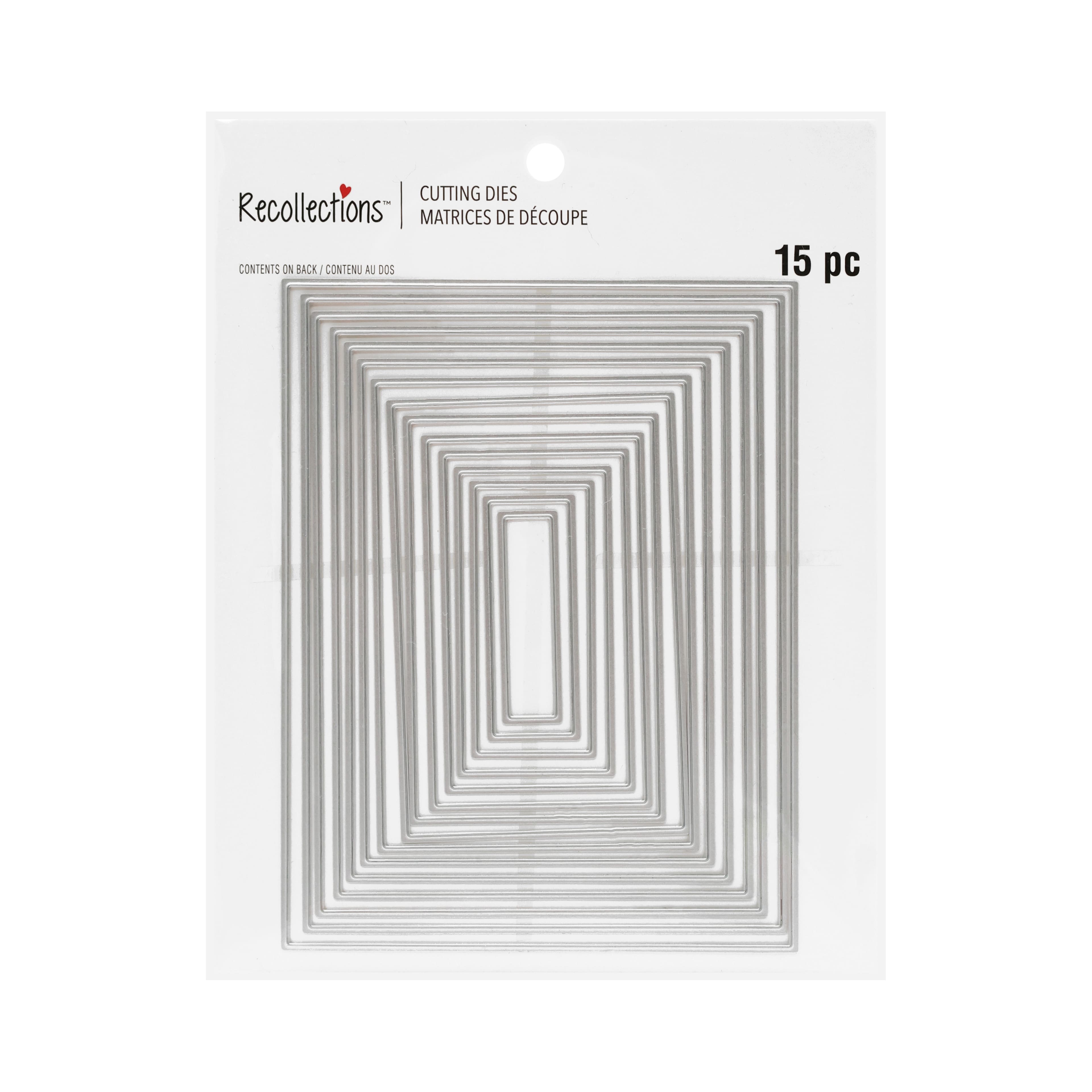 6 Pack: Rectangle Cutting Die Set by Recollections™