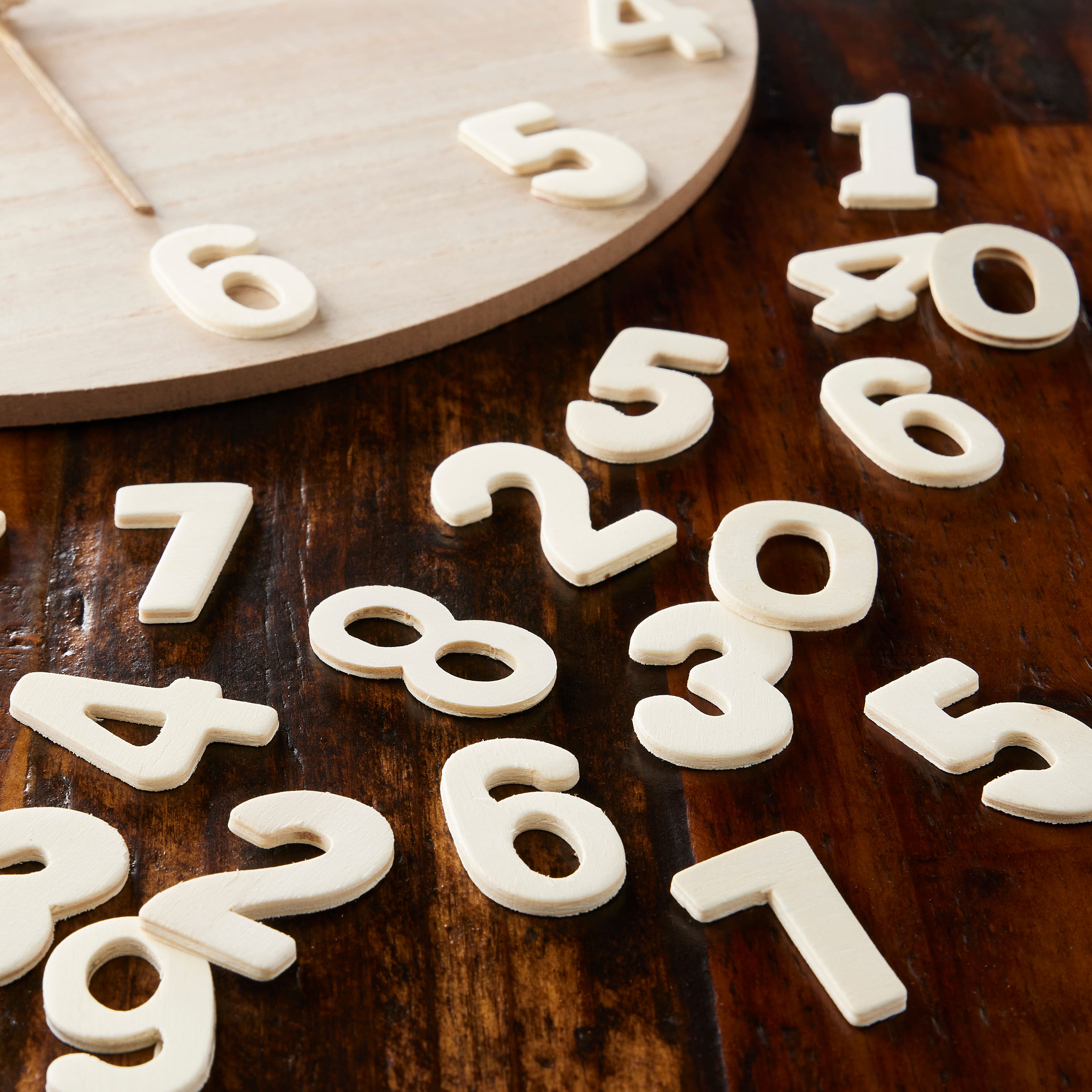 1.375" Punch Cut Wood Numbers Set by Make Market®