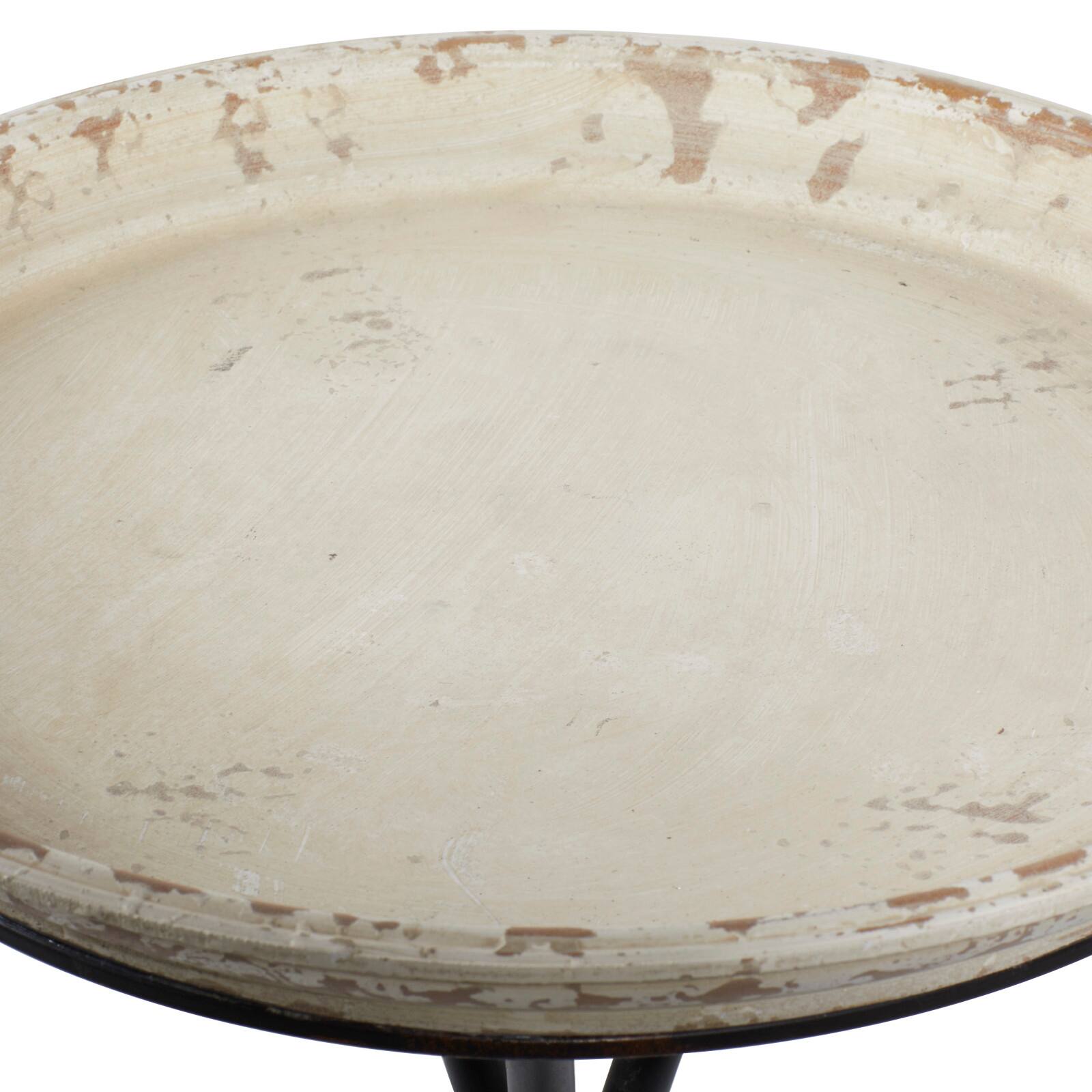 27" Iron & Pine Farmhouse Accent Table