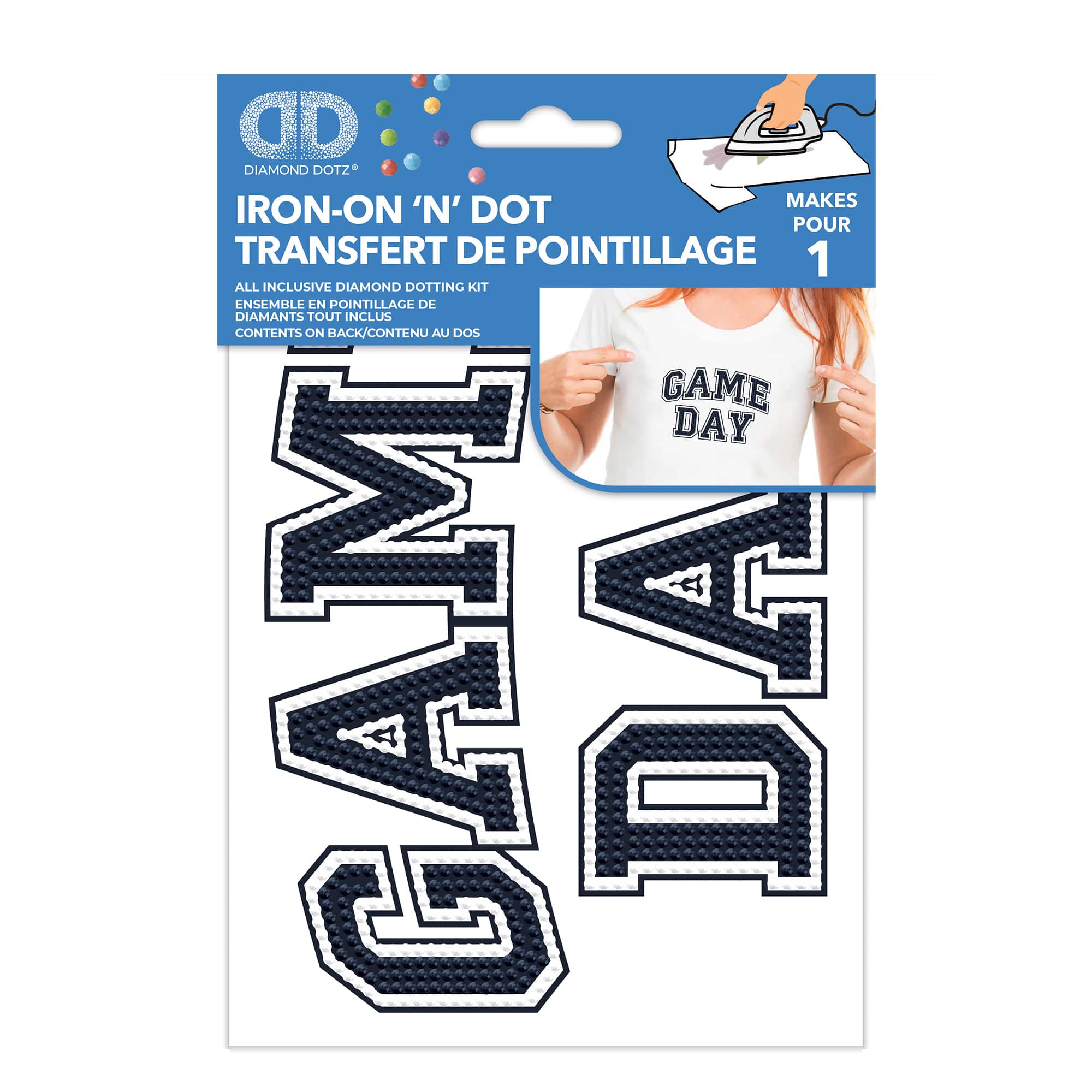 Diamond Dotz® Gameday Iron-On 'n' Dot Kit