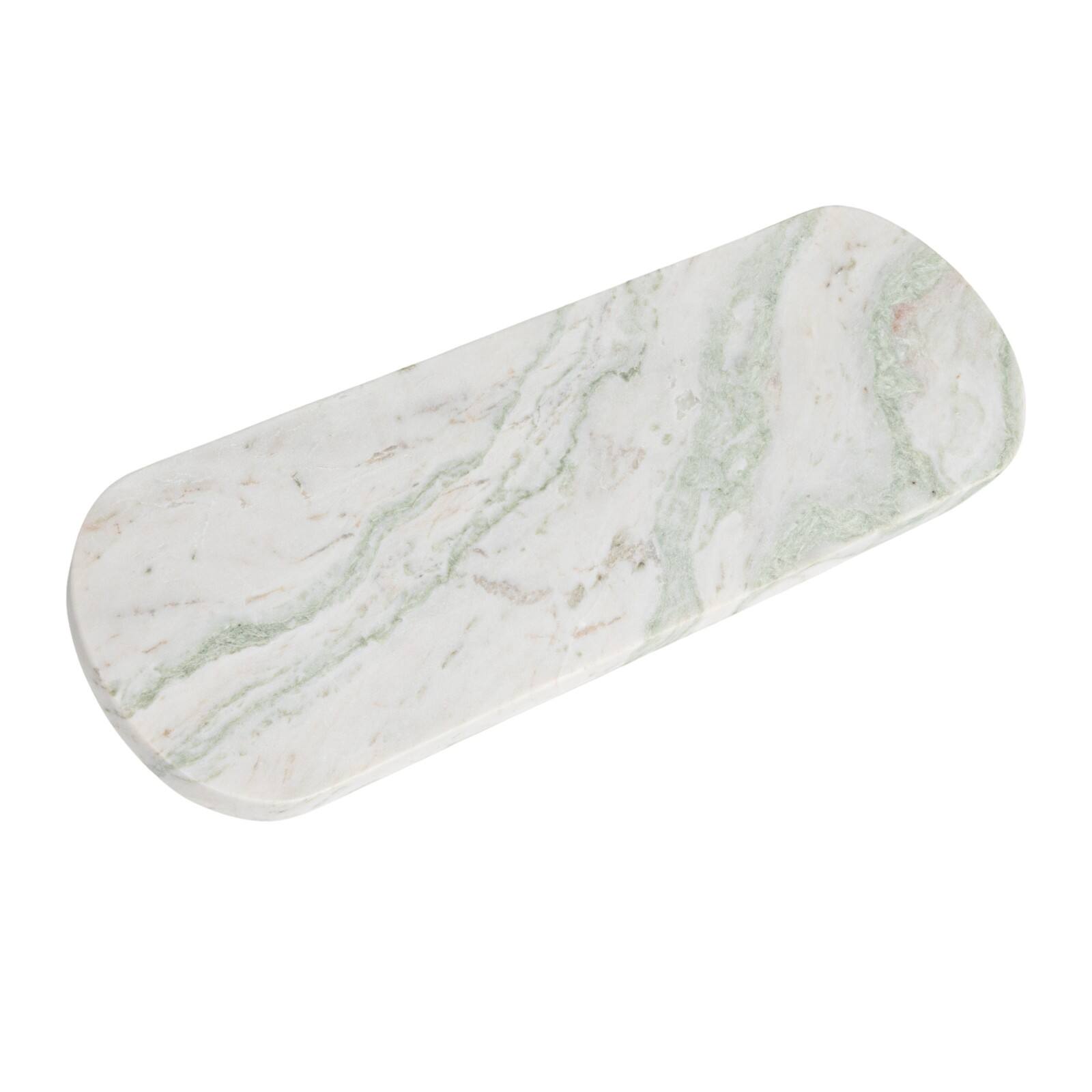 Hello Honey 18" x 6" Green Marble Oval Cheese Board