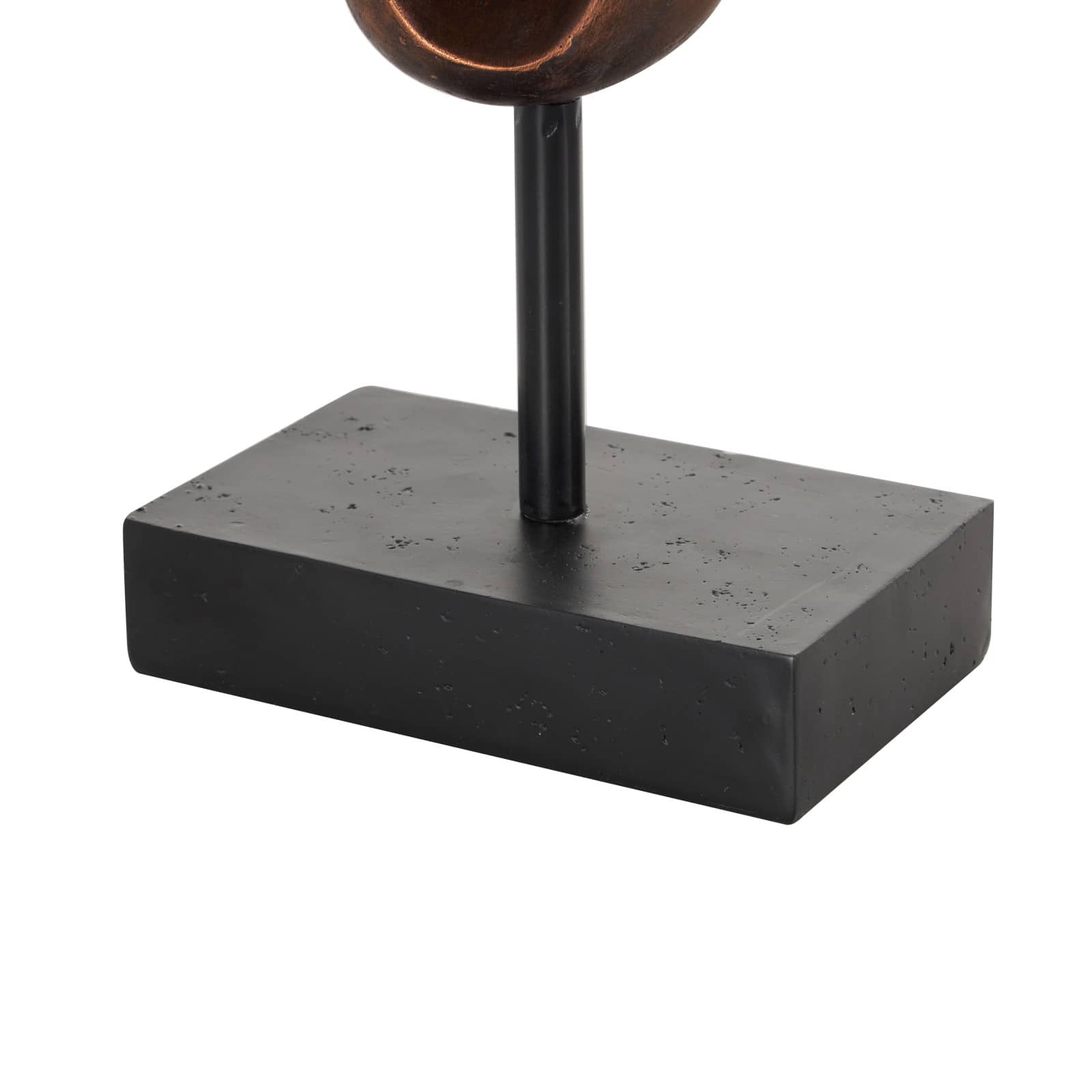 32" Bronze Polystone & Metal Abstract Decorative Sculpture