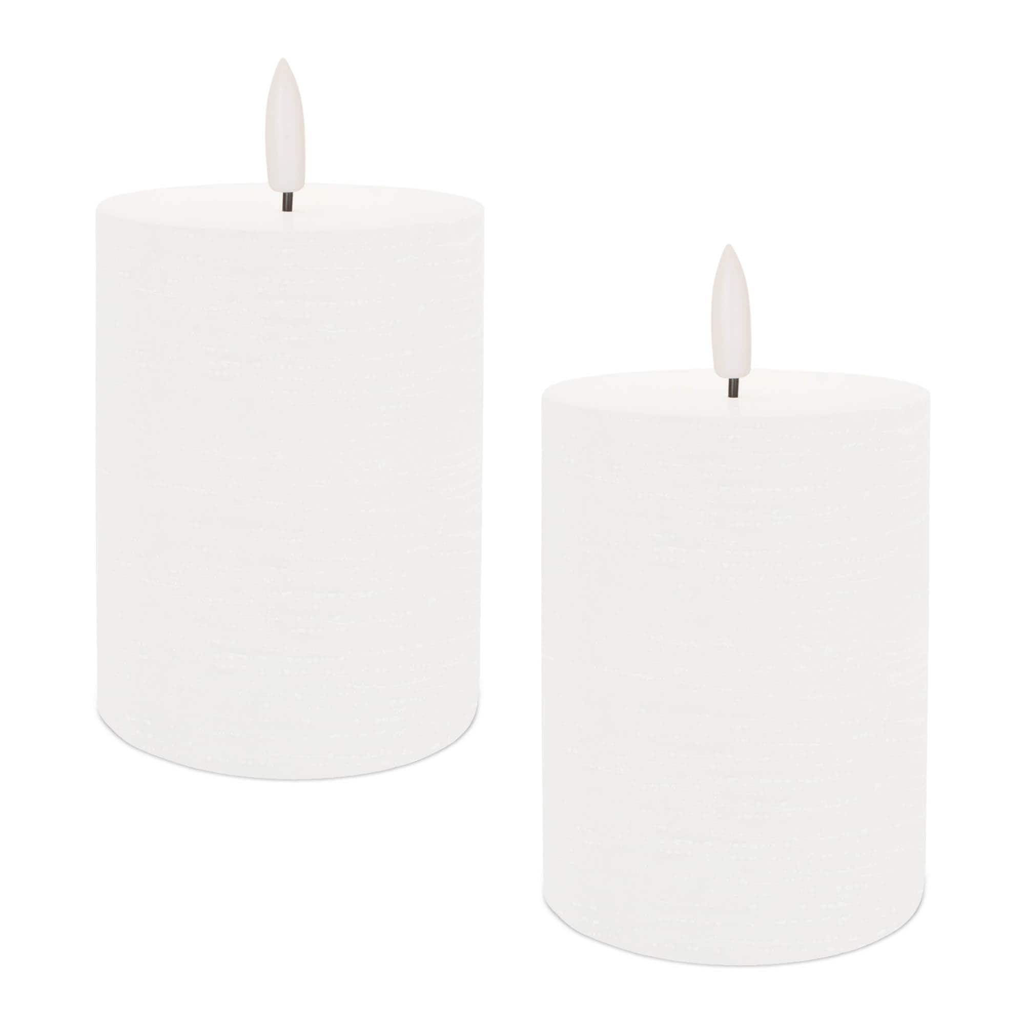 3" x 4" FIA WICK Pillar Candles, 2ct.