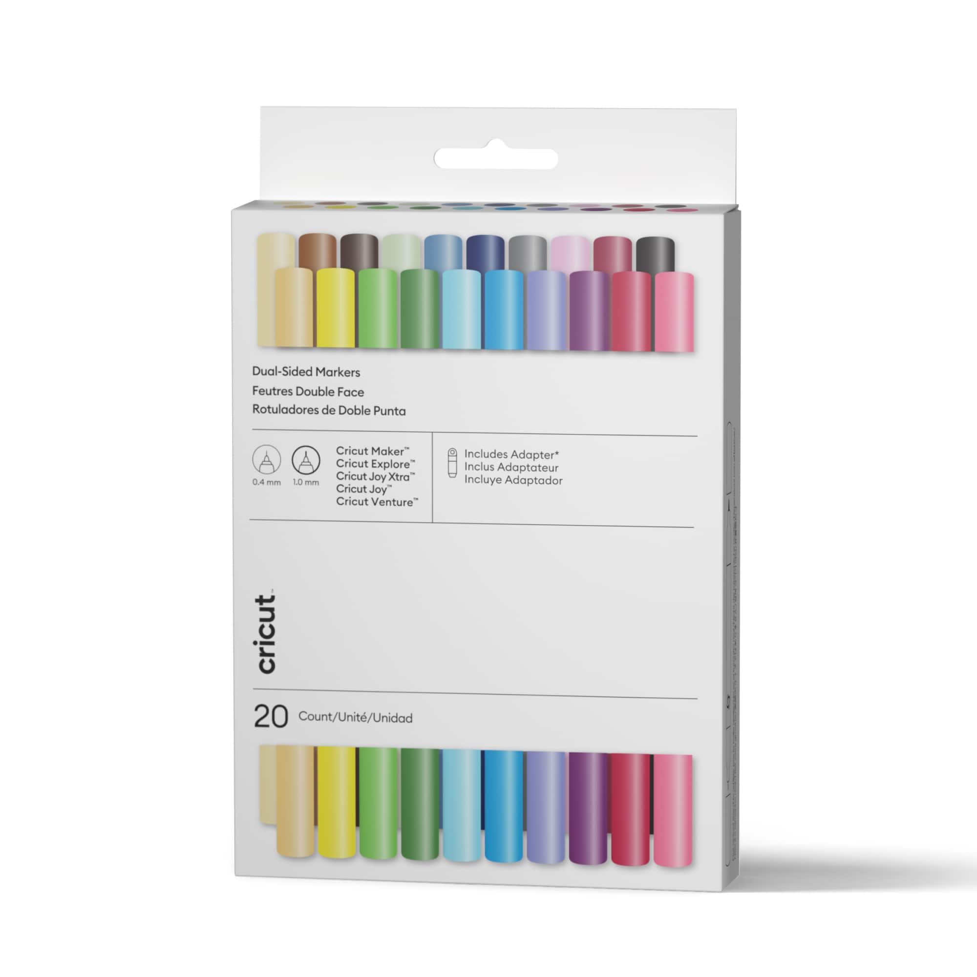 Cricut® Ultimate Dual-Sided Marker Set + Adapter