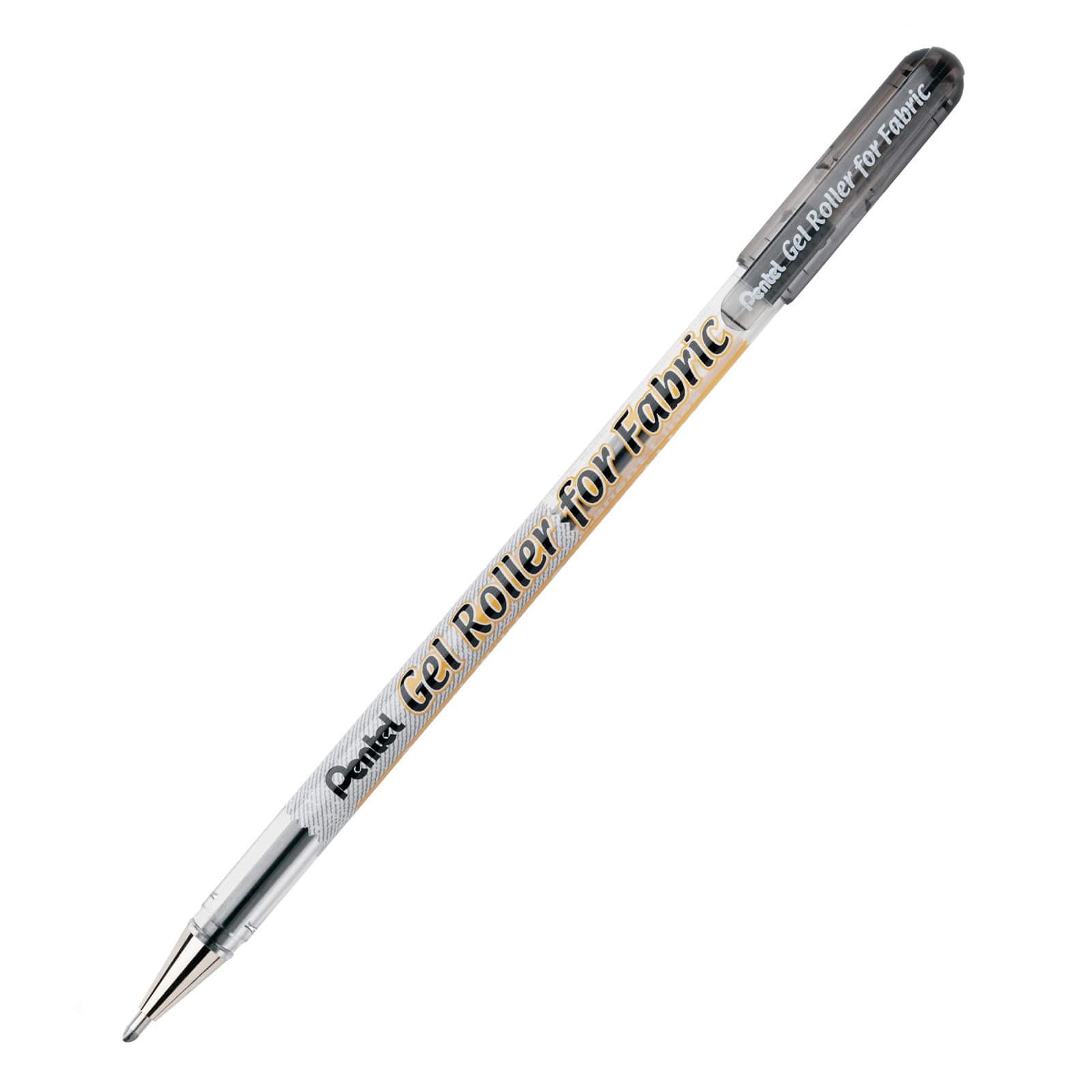 Pentel® Black Gel Roller Pen for Fabric, 12ct.