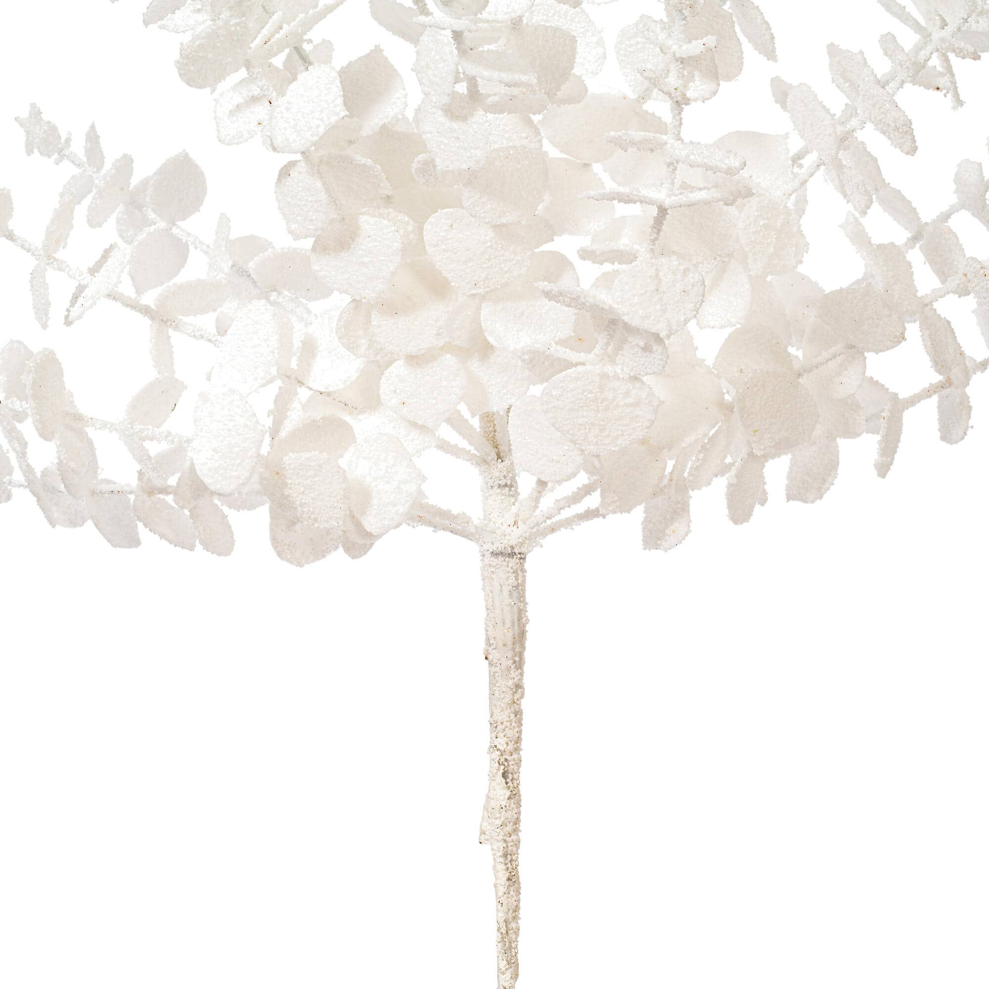 Vickerman 28" White Artificial Eucalyptus Snowy Sprays, 2ct.