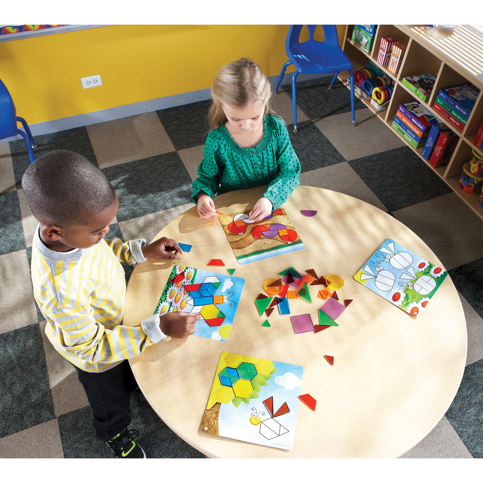 Learning Resources® Shapes Don't Bug Me™ Geometry Activity Set