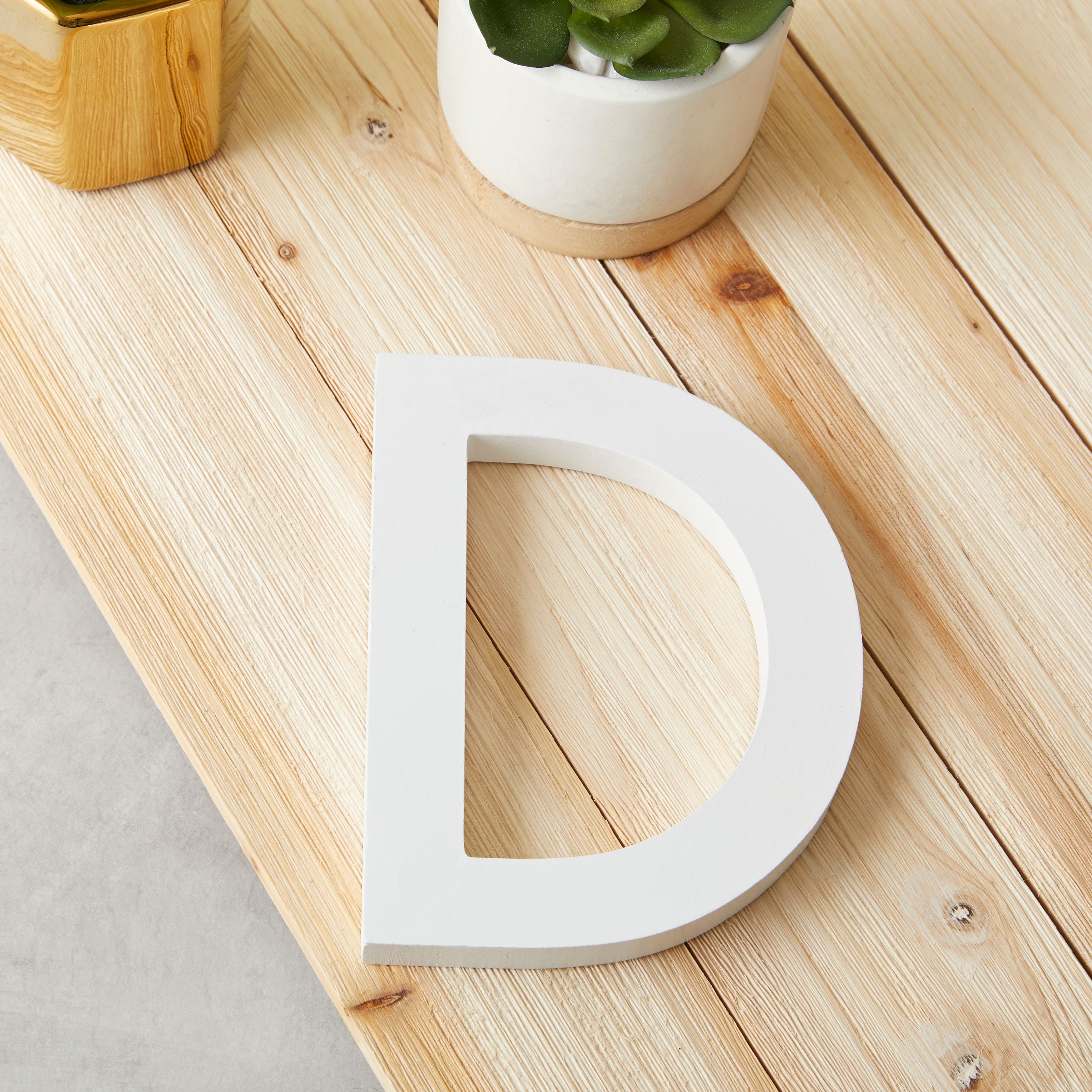 5.5" White MDF Letter by Make Market®