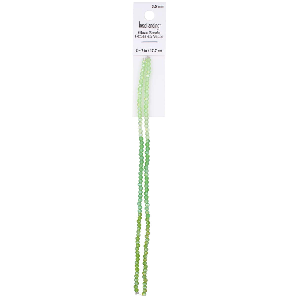 3.5mm Ombre AB Glass Faceted Round Beads, 100ct. by Bead Landing™