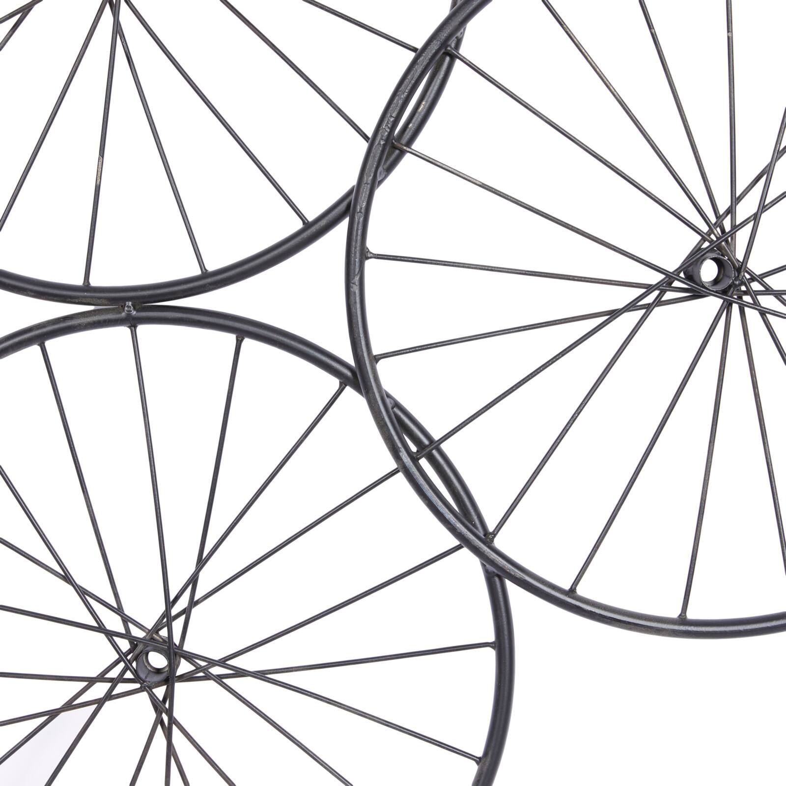 48" Black Iron Rustic Wall Décor
