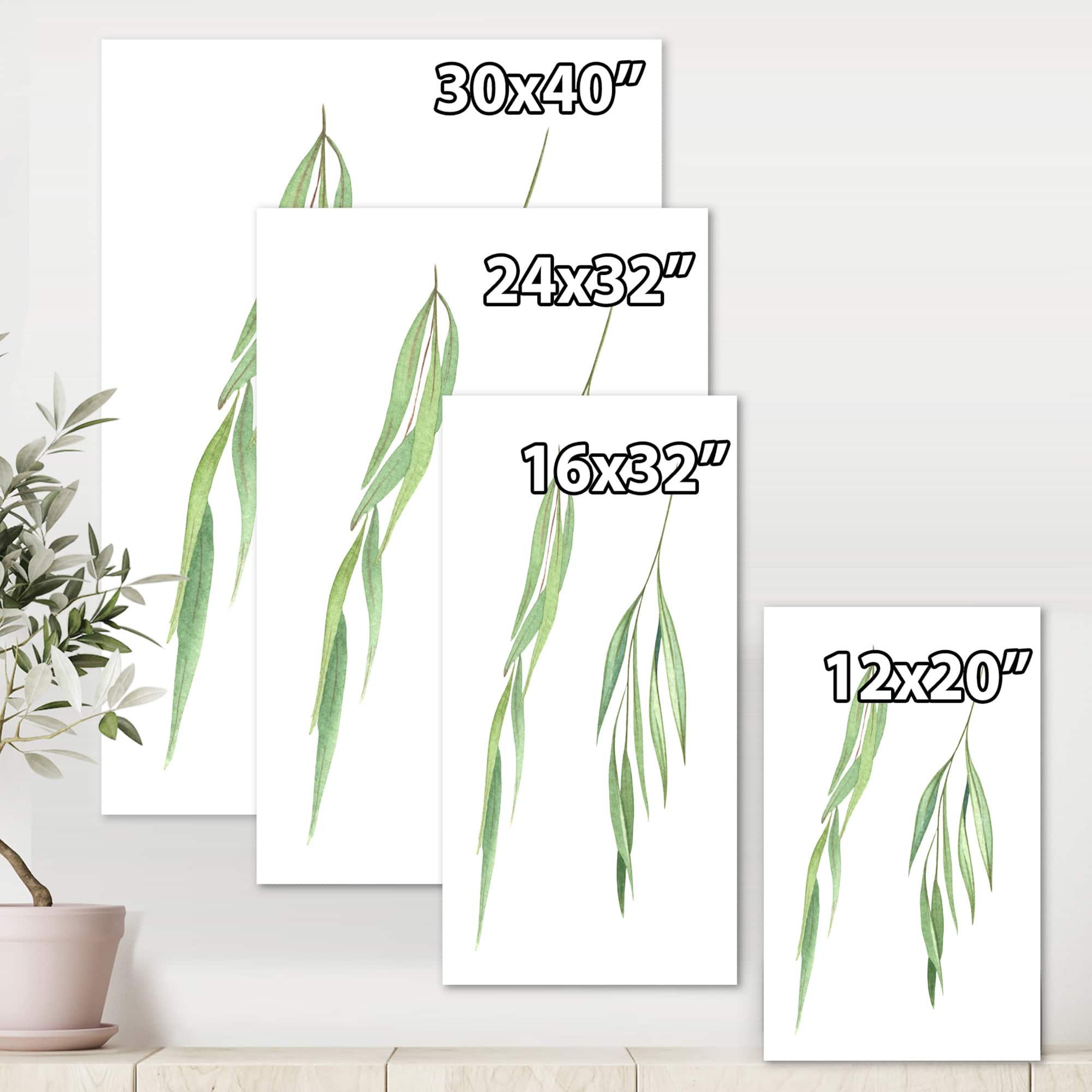 Designart - Two Willow Branches