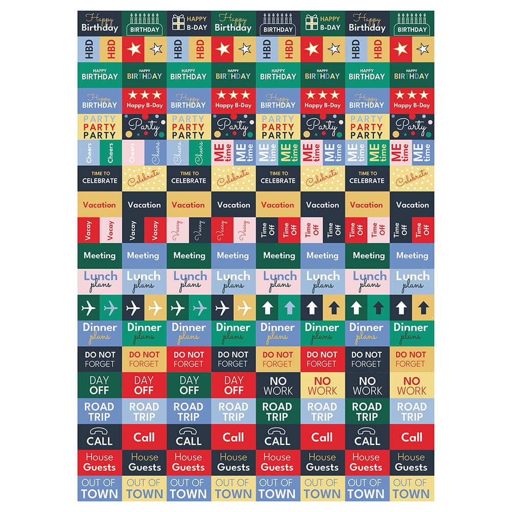 2027 Sailor Stripe Large Weekly Monthly Planner