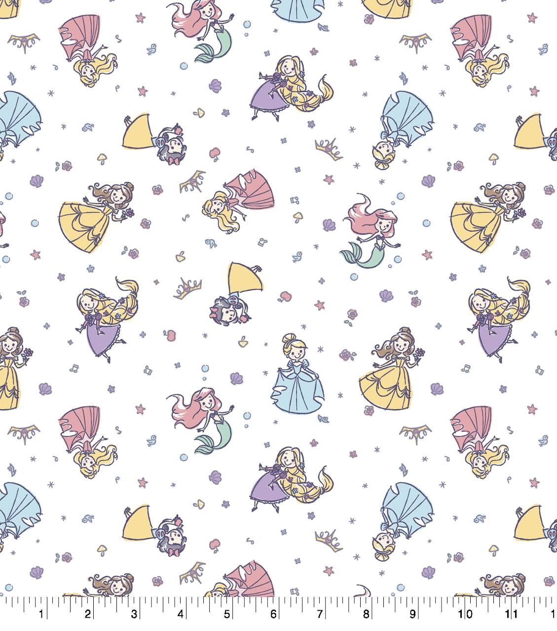 Disney® Little Princess Nursery Cotton Fabric