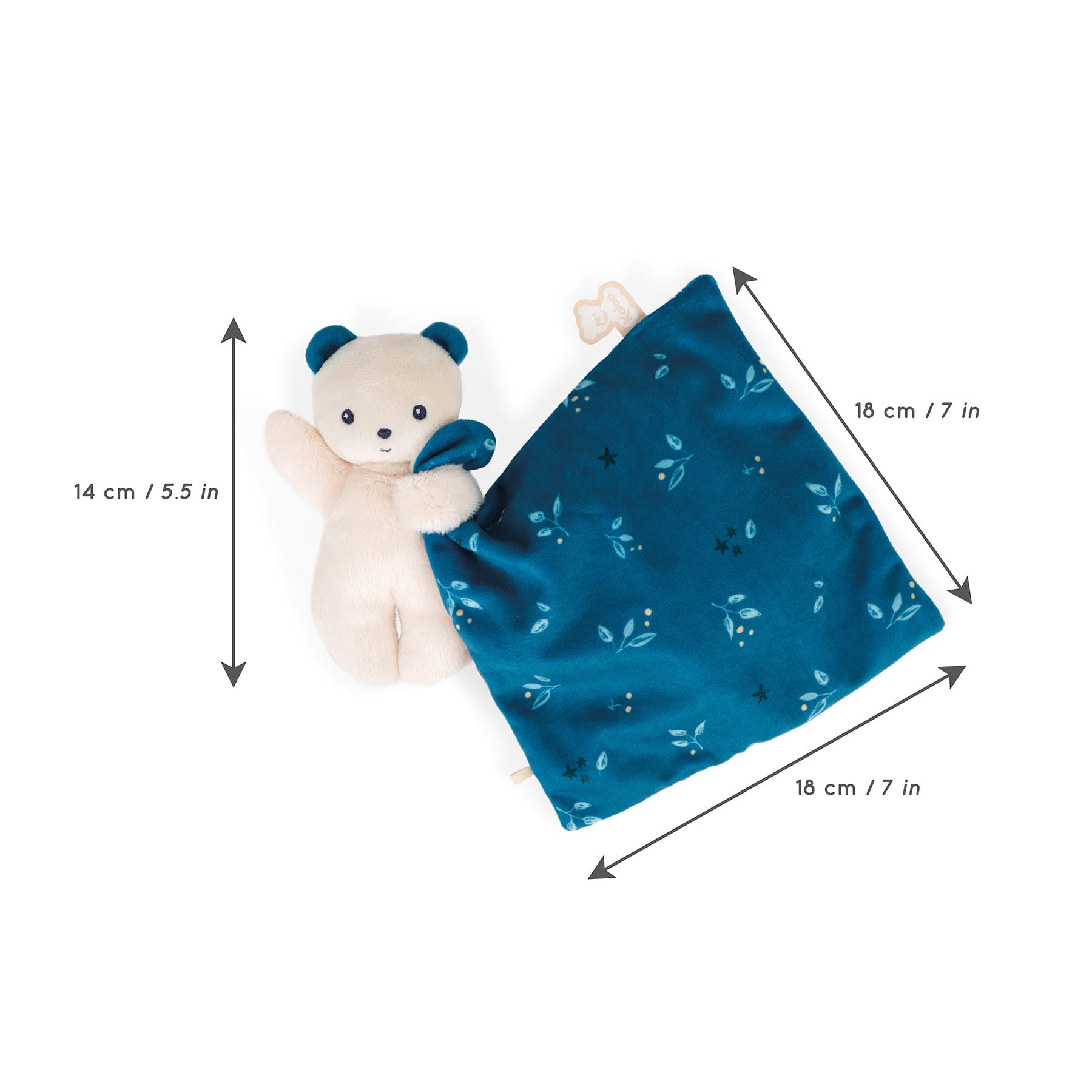 Kaloo® 5.5" Doudou Bear Plush Toy